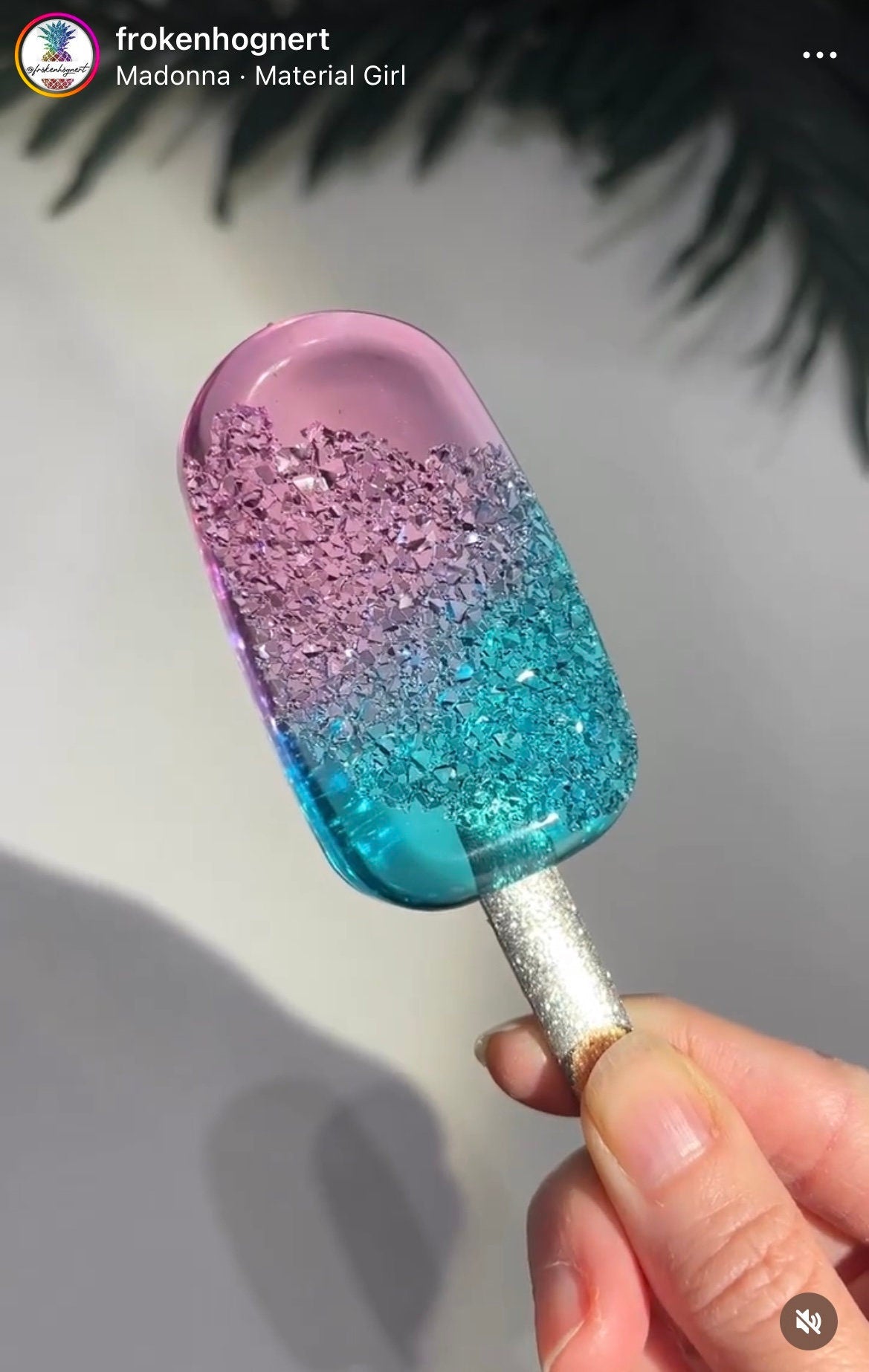 Crystal Popsicle silicone mold - mini / Resin mold