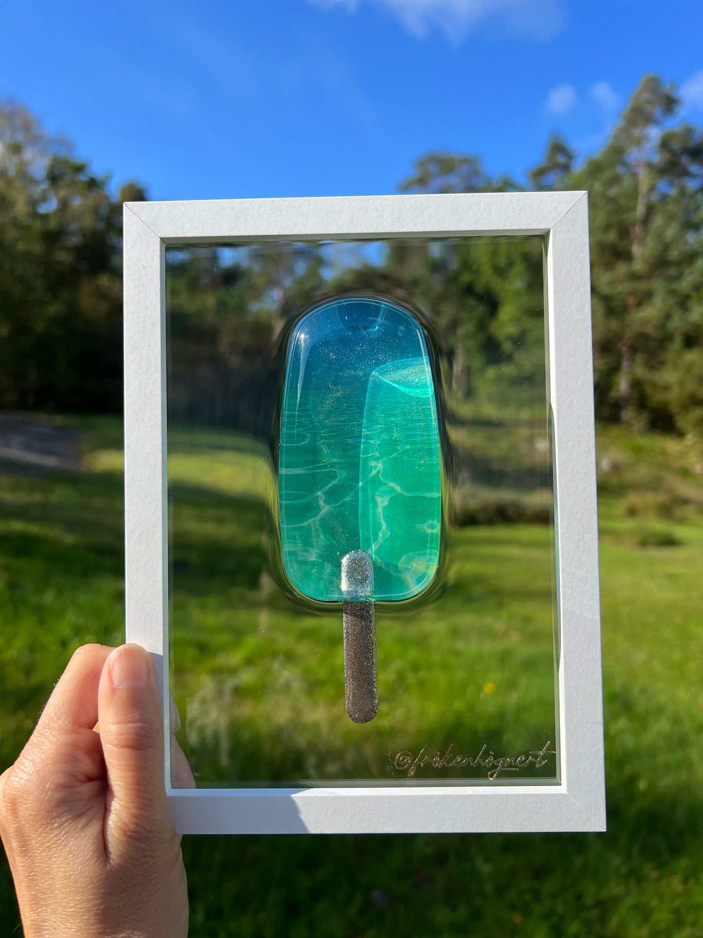 Water popsicle art painting - POP ART