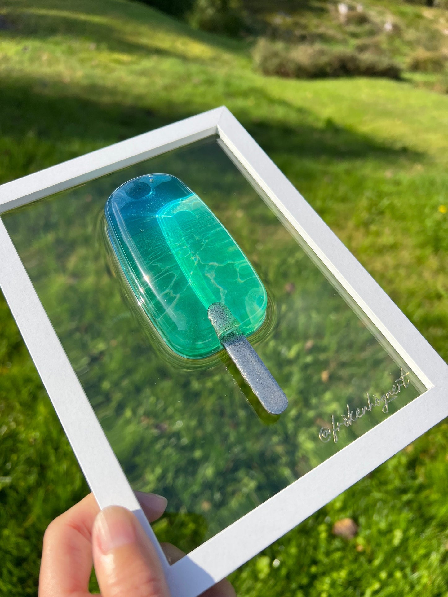 Water popsicle art painting - POP ART