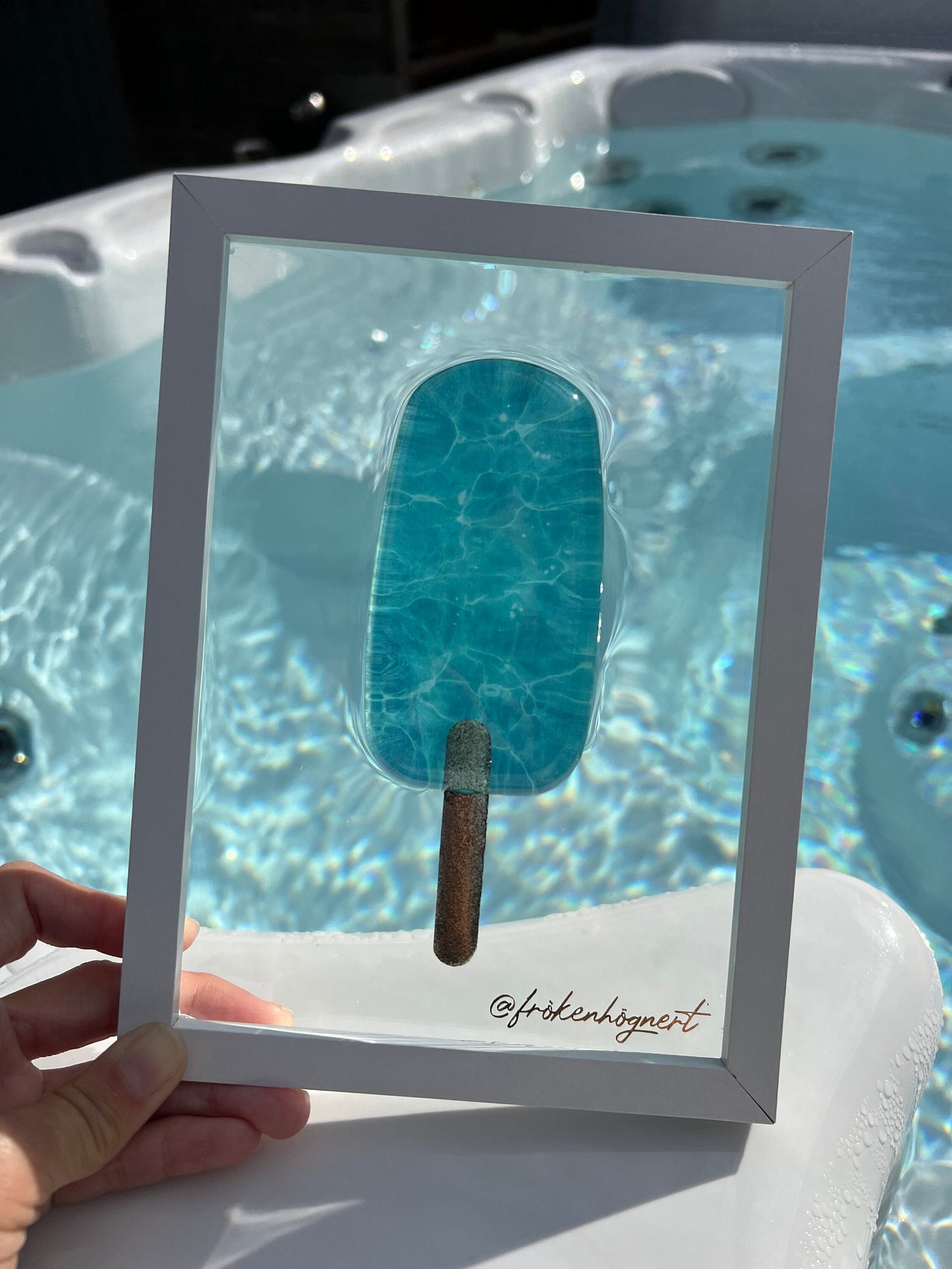 Water popsicle art painting - POP ART