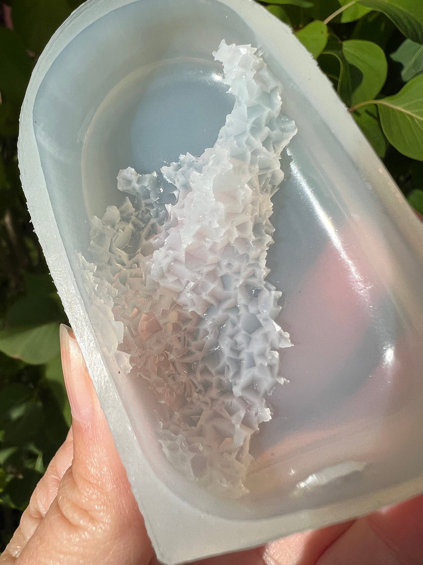 Geode crystal Popsicle silicone mold - mini / Resin mold