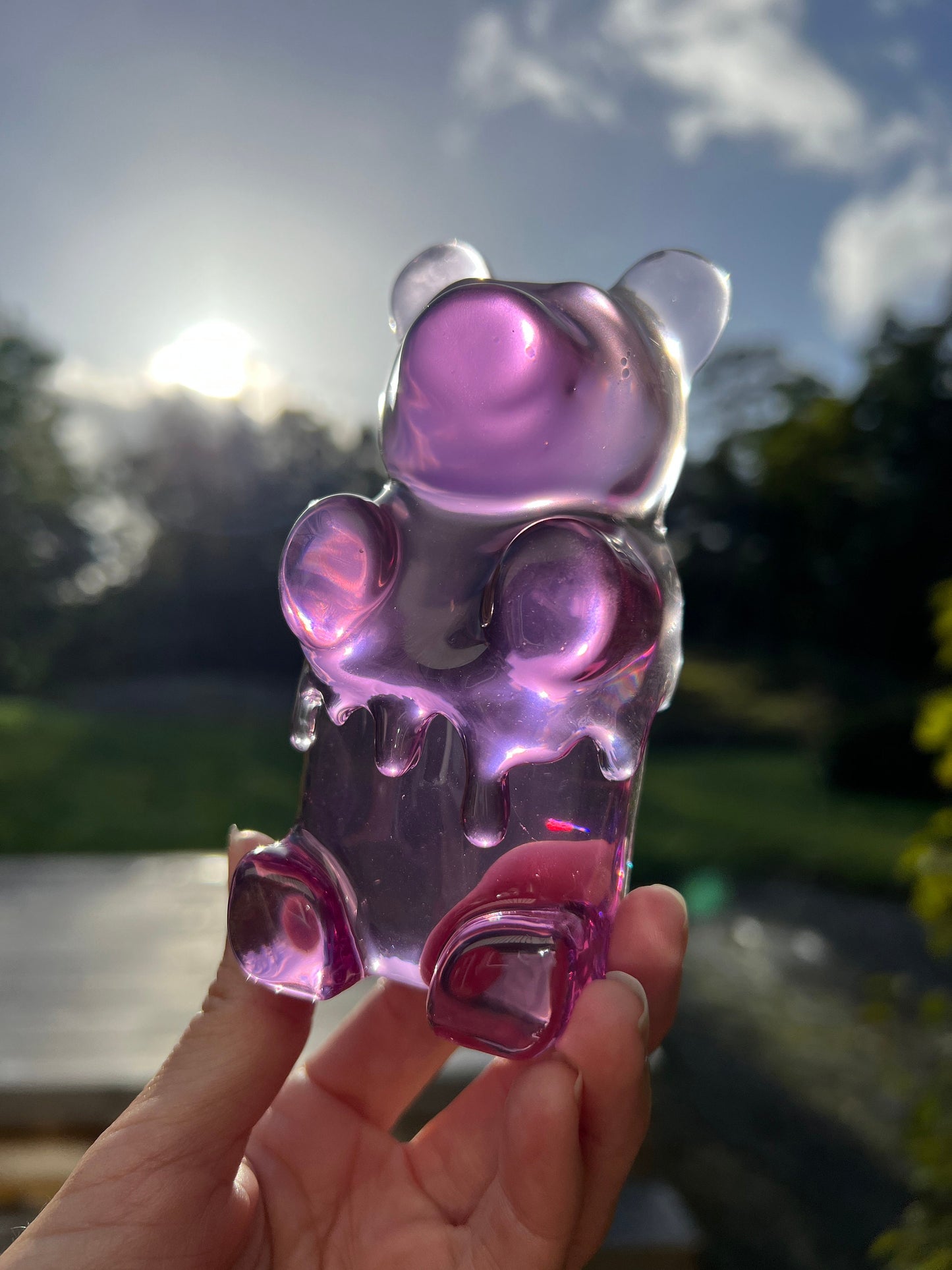 Big dripping Gummybear silicone mold / Resin mold