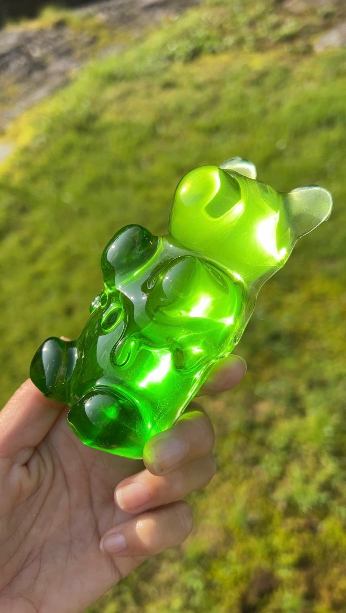 Big dripping Gummybear silicone mold / Resin mold
