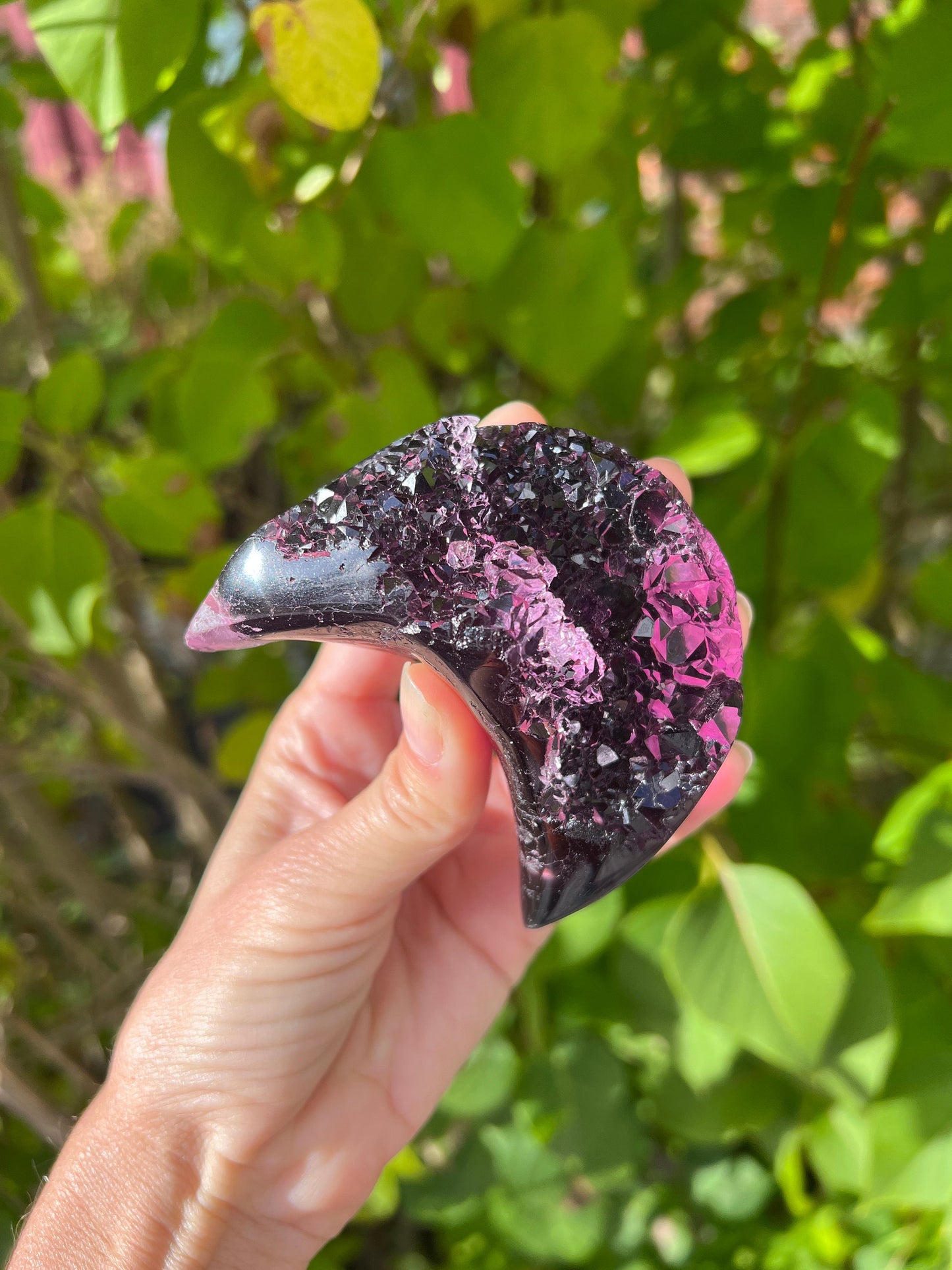 Crystal moon silicone mold / Resin mold