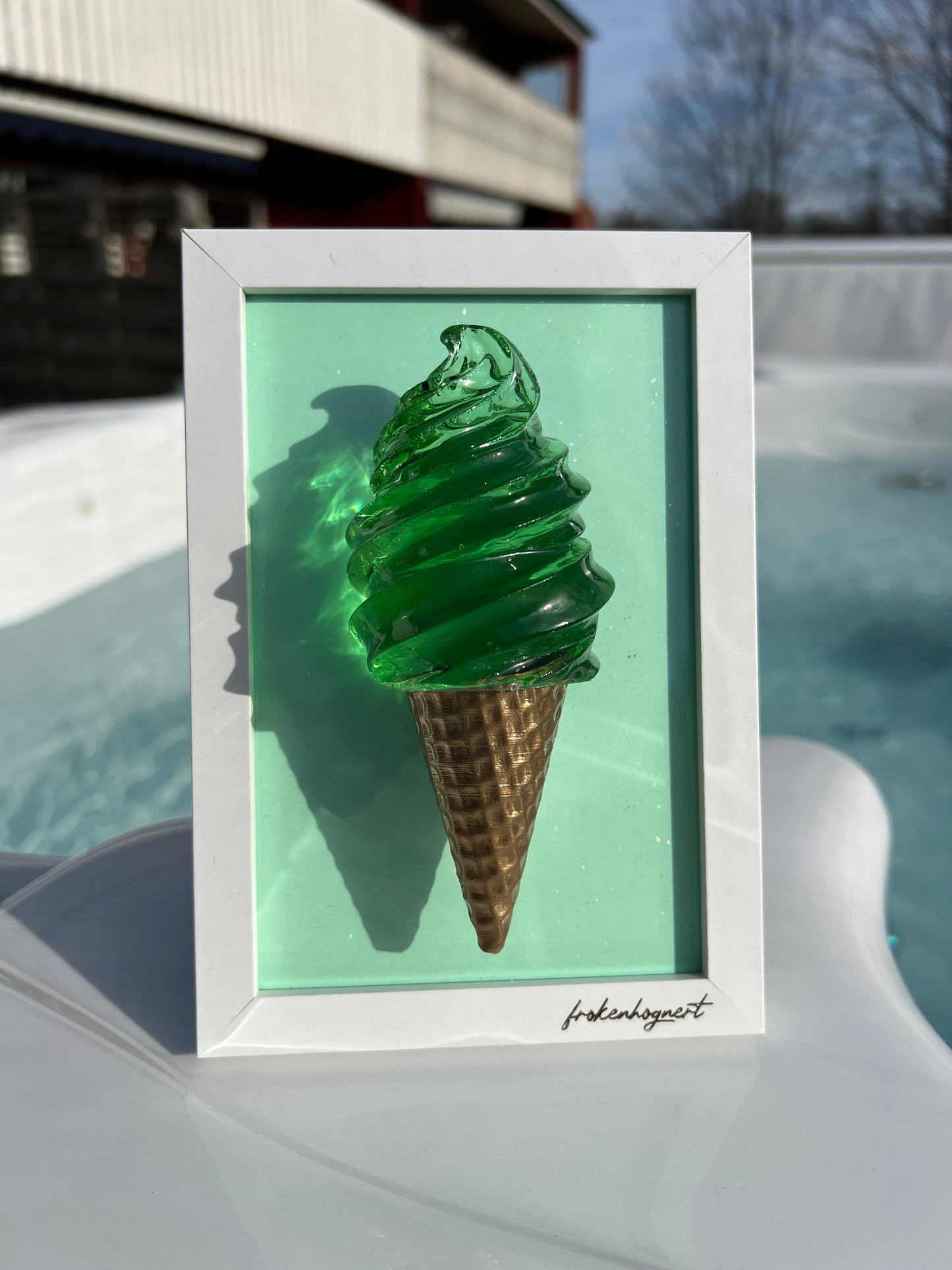 Ice cream art painting - POP ART