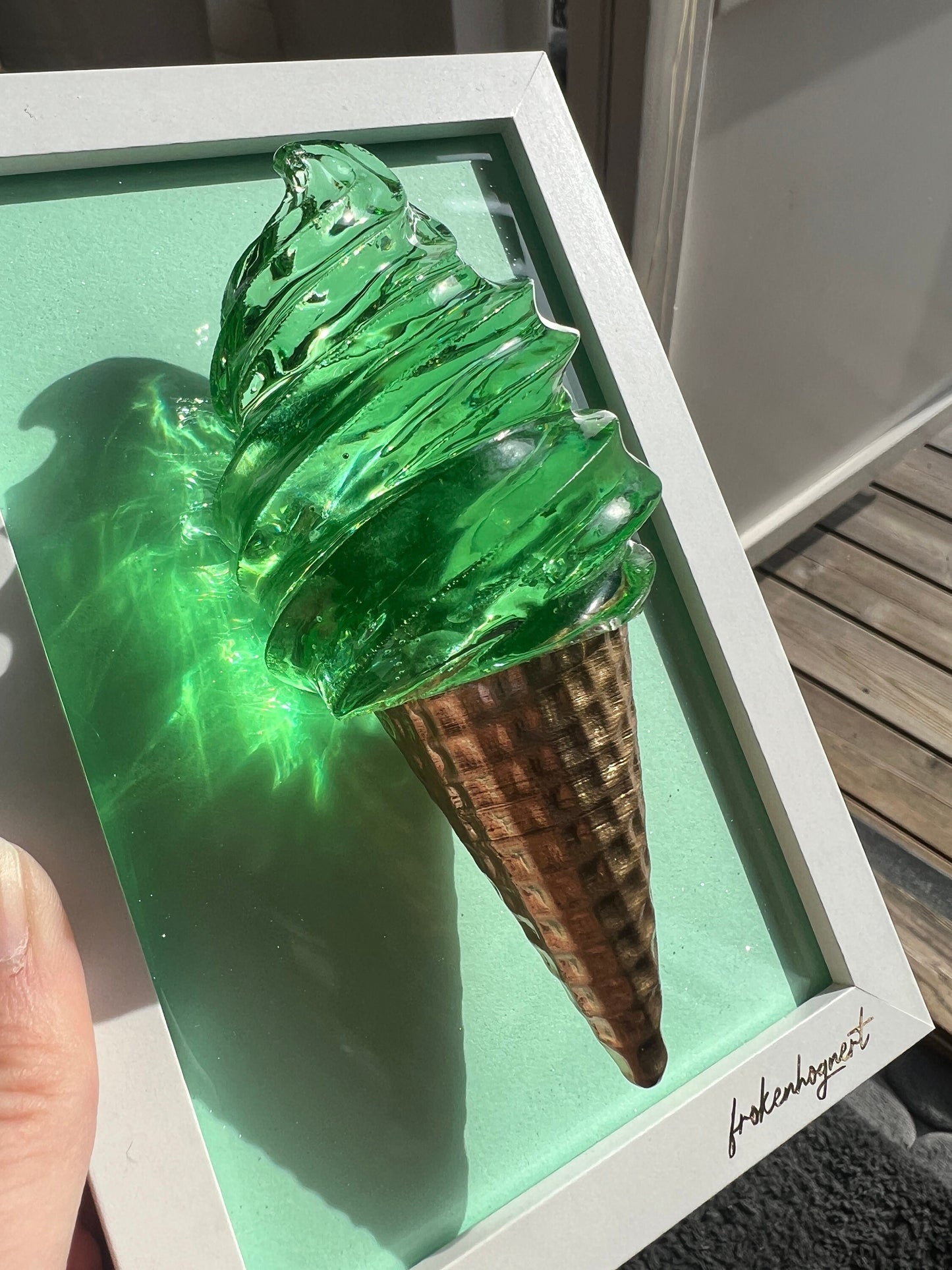 Ice cream art painting - POP ART
