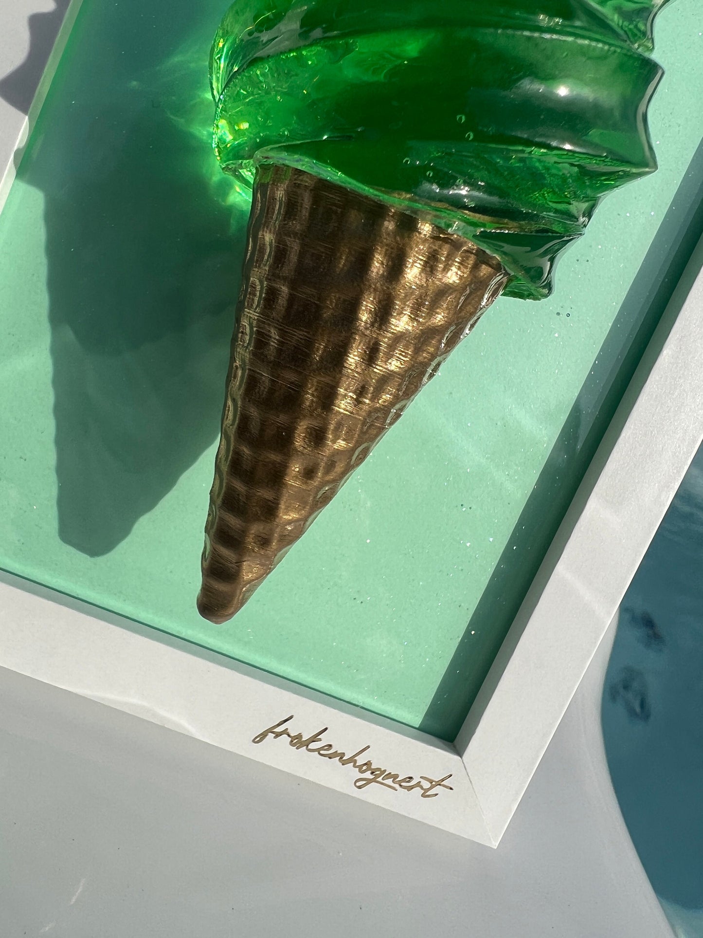Ice cream art painting - POP ART