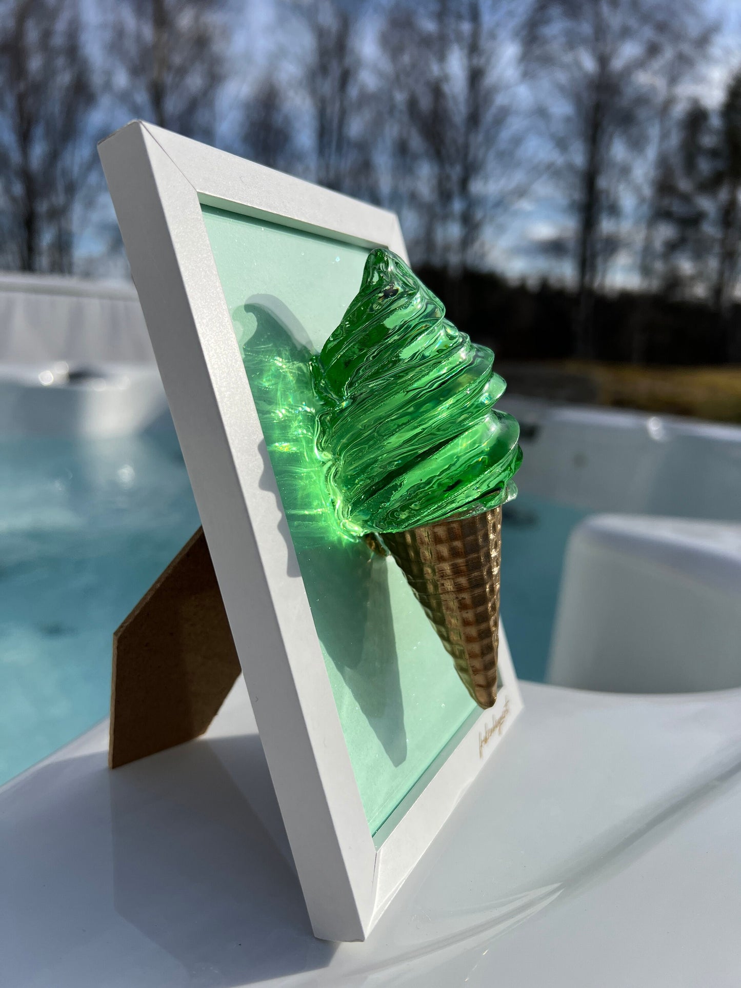 Ice cream art painting - POP ART