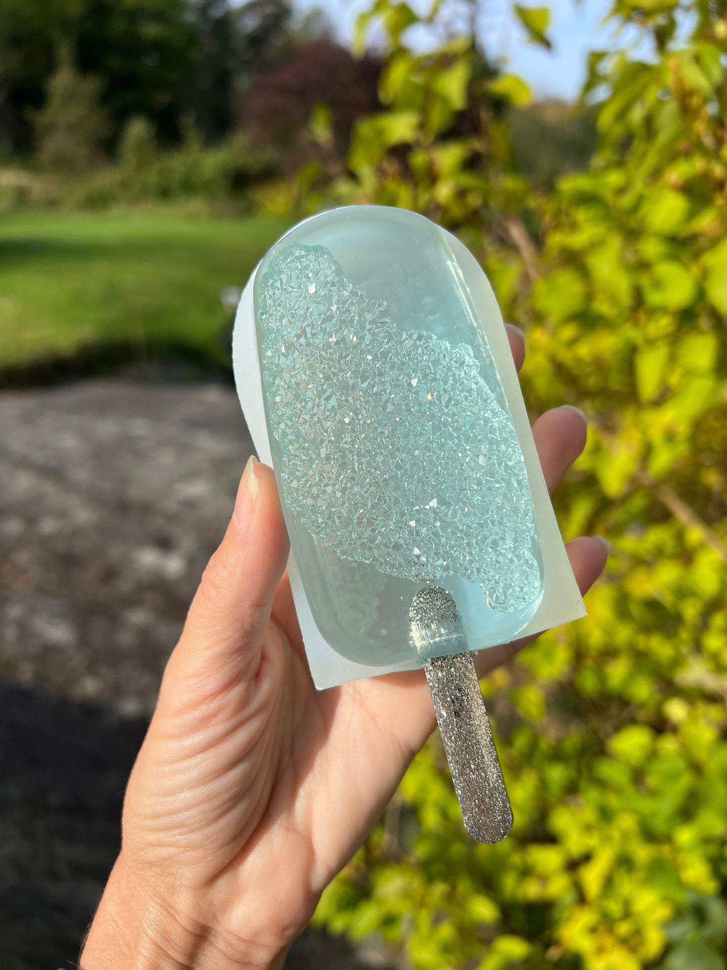 Crystal Popsicle silicone mold / Resin mold