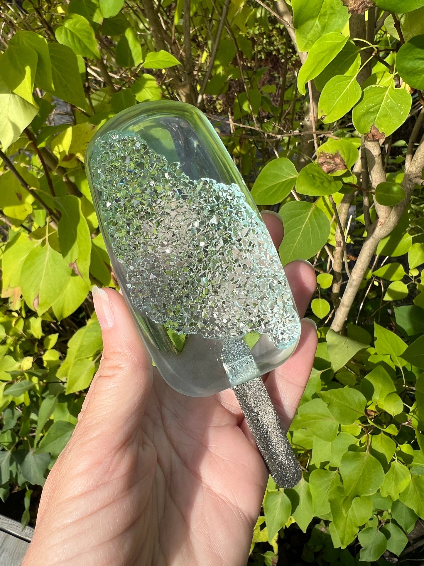 Crystal Popsicle silicone mold / Resin mold