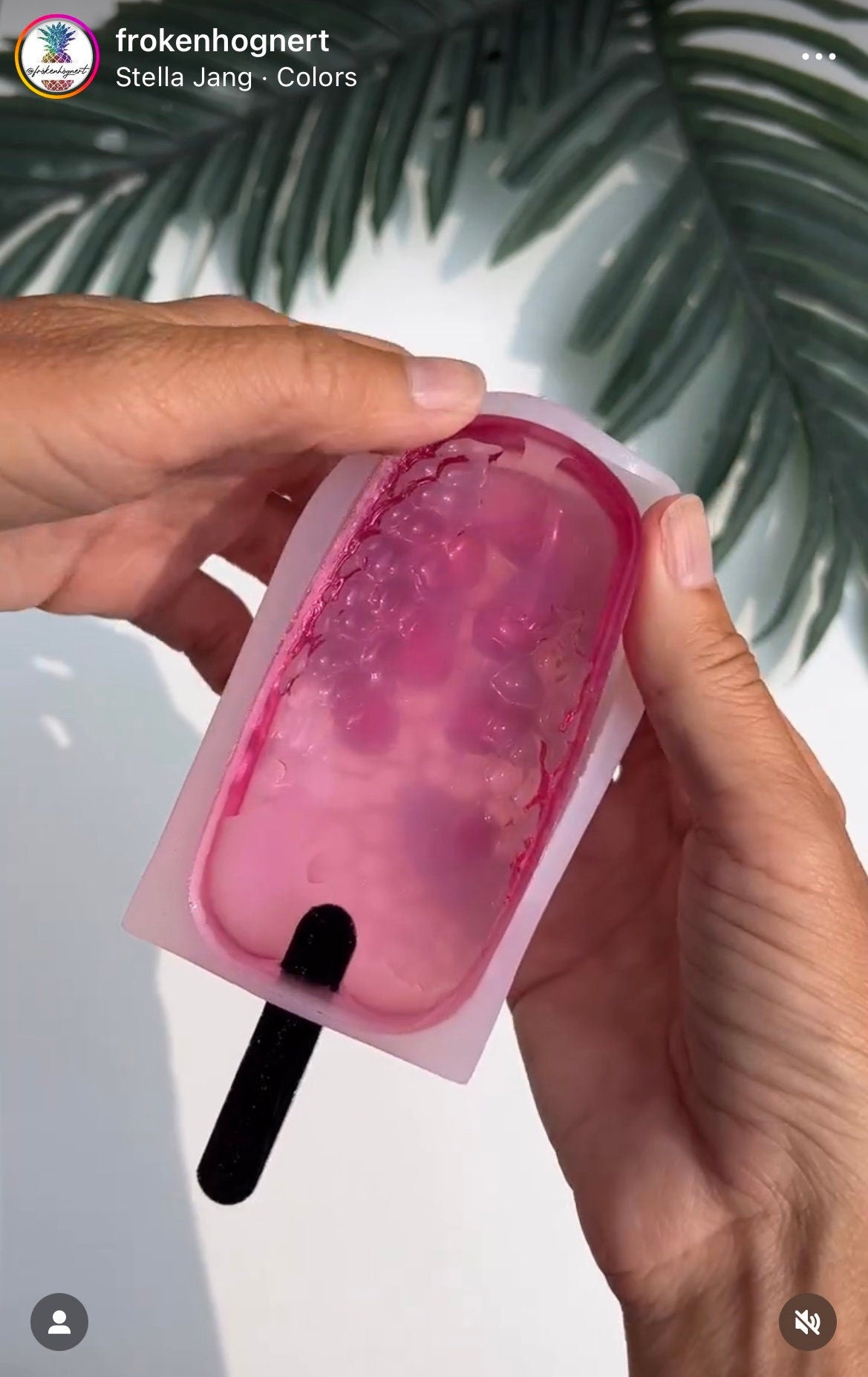 water structure Popsicle silicone mold / Resin mold