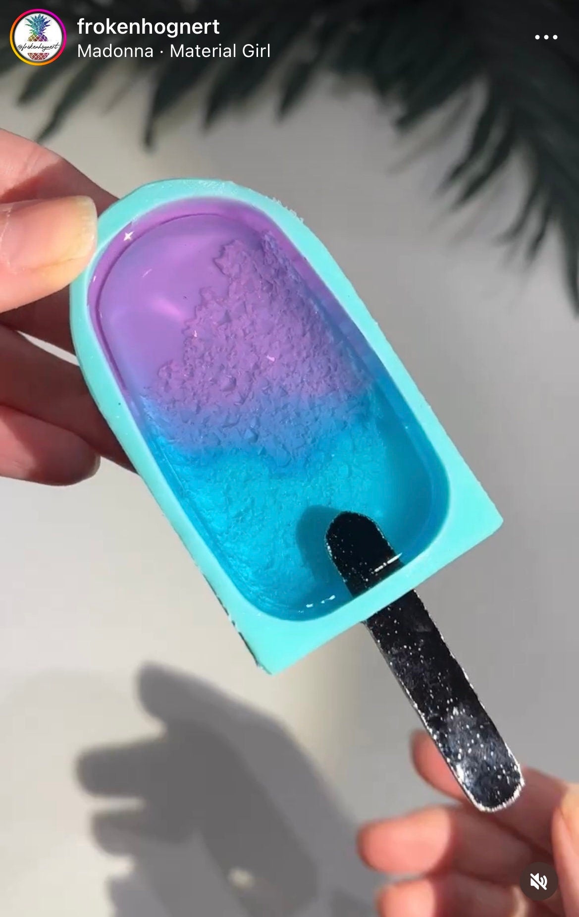 Crystal Popsicle silicone mold - mini / Resin mold