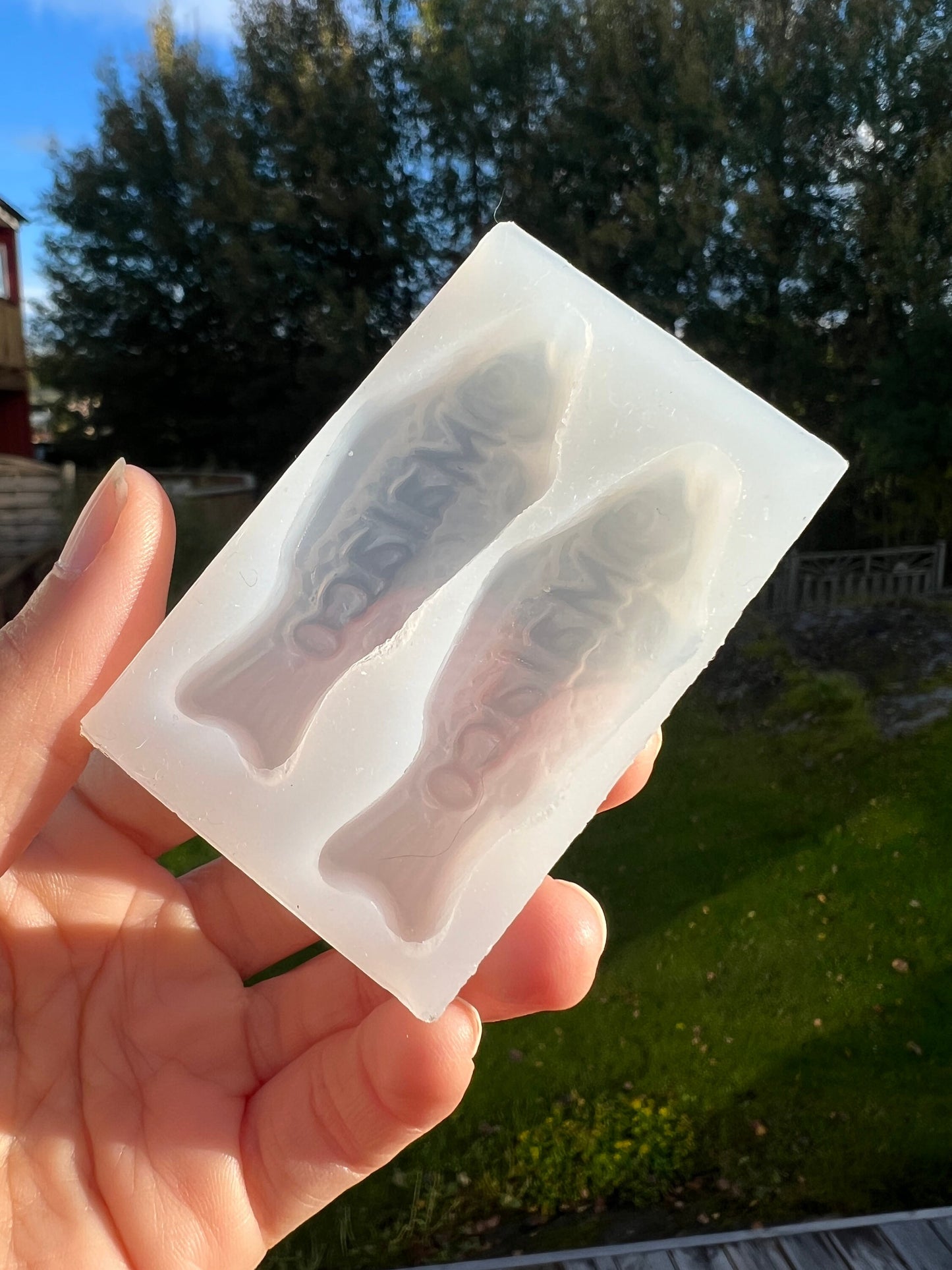 2 candy fish silicone molds / Resin mold