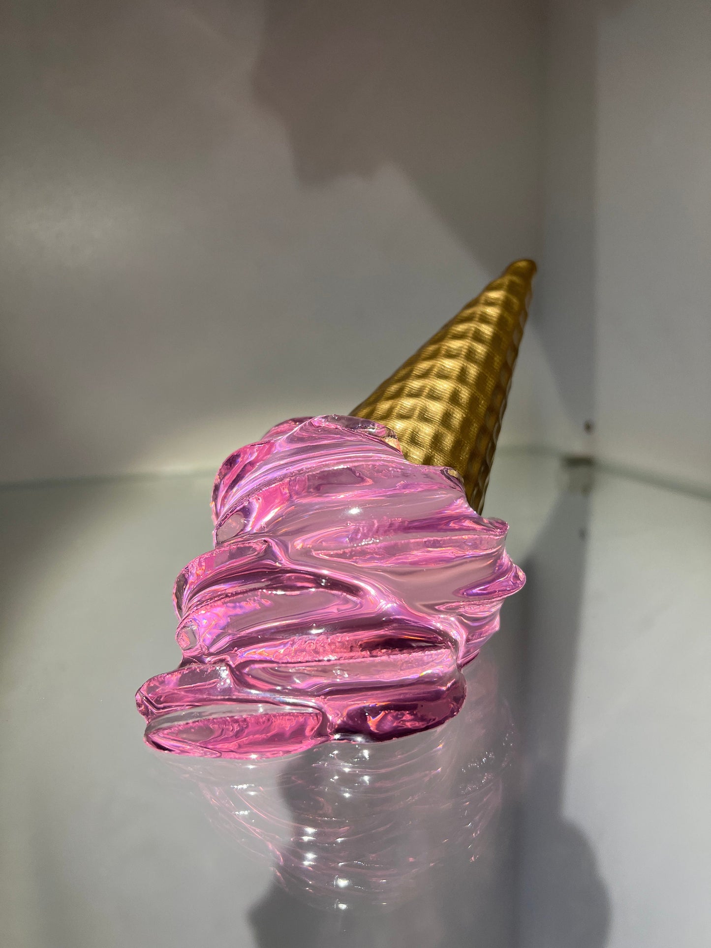 dropped ice cream sculpture *POP ART*