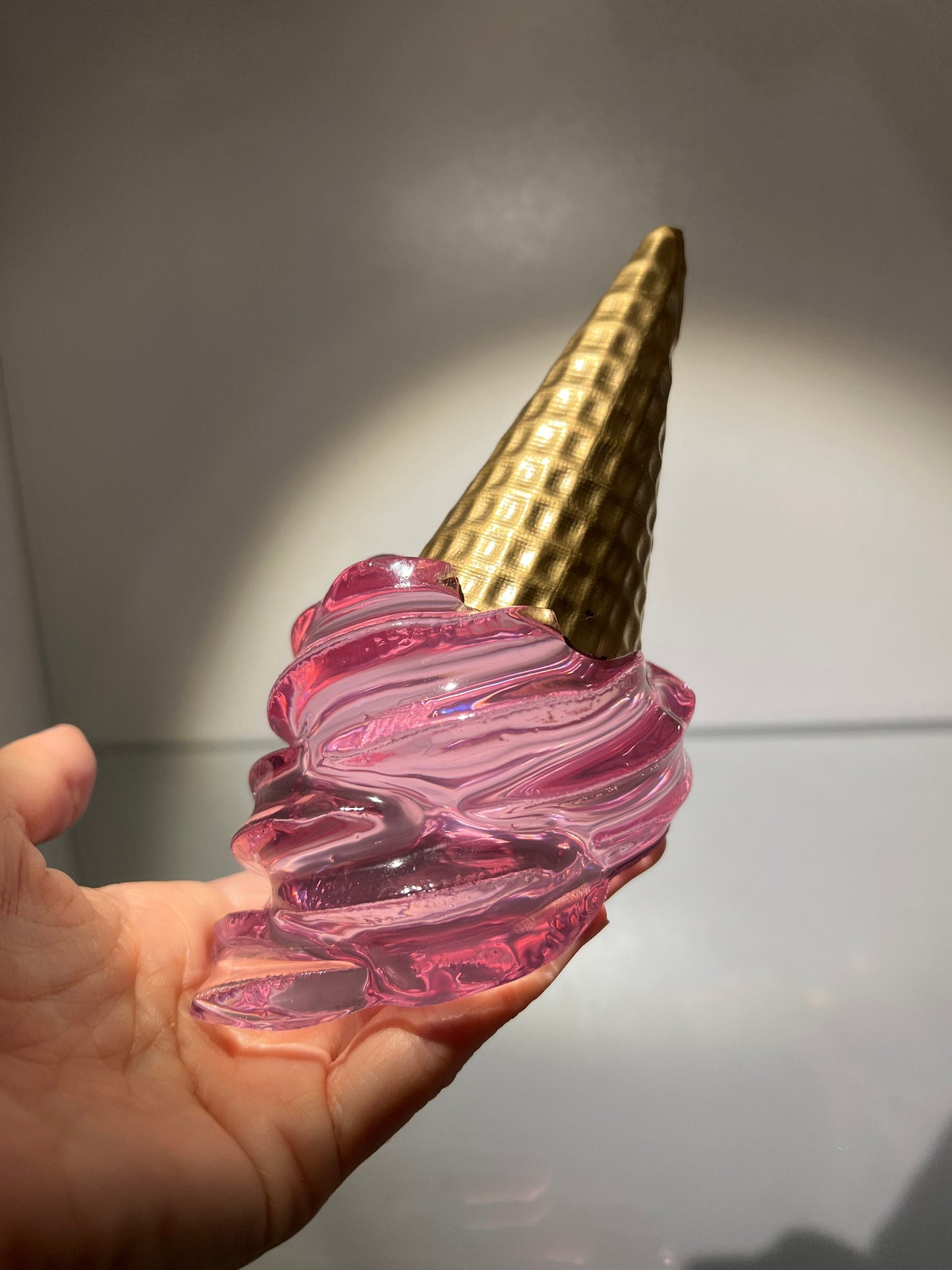 dropped ice cream sculpture *POP ART*