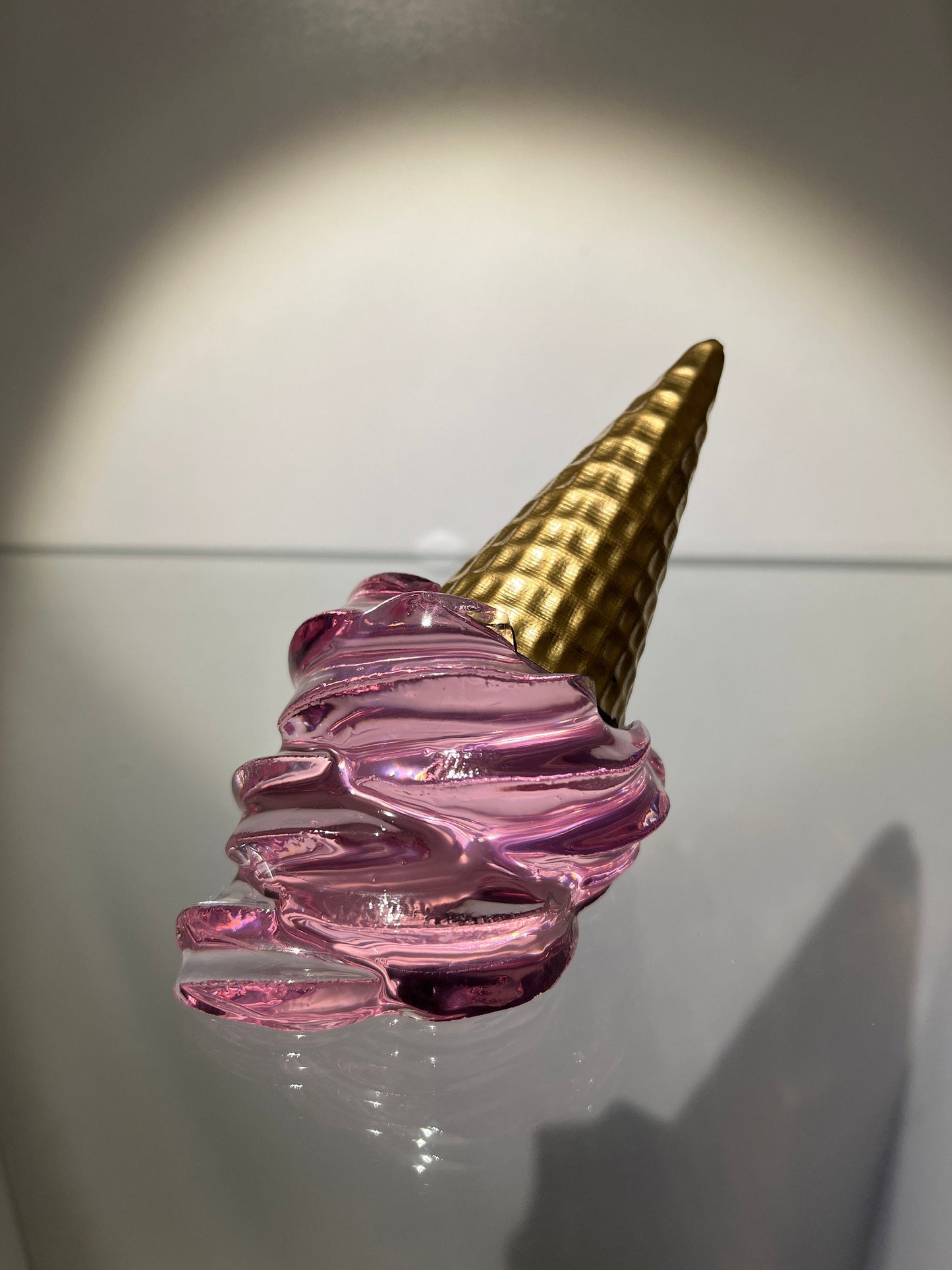 dropped ice cream sculpture *POP ART*