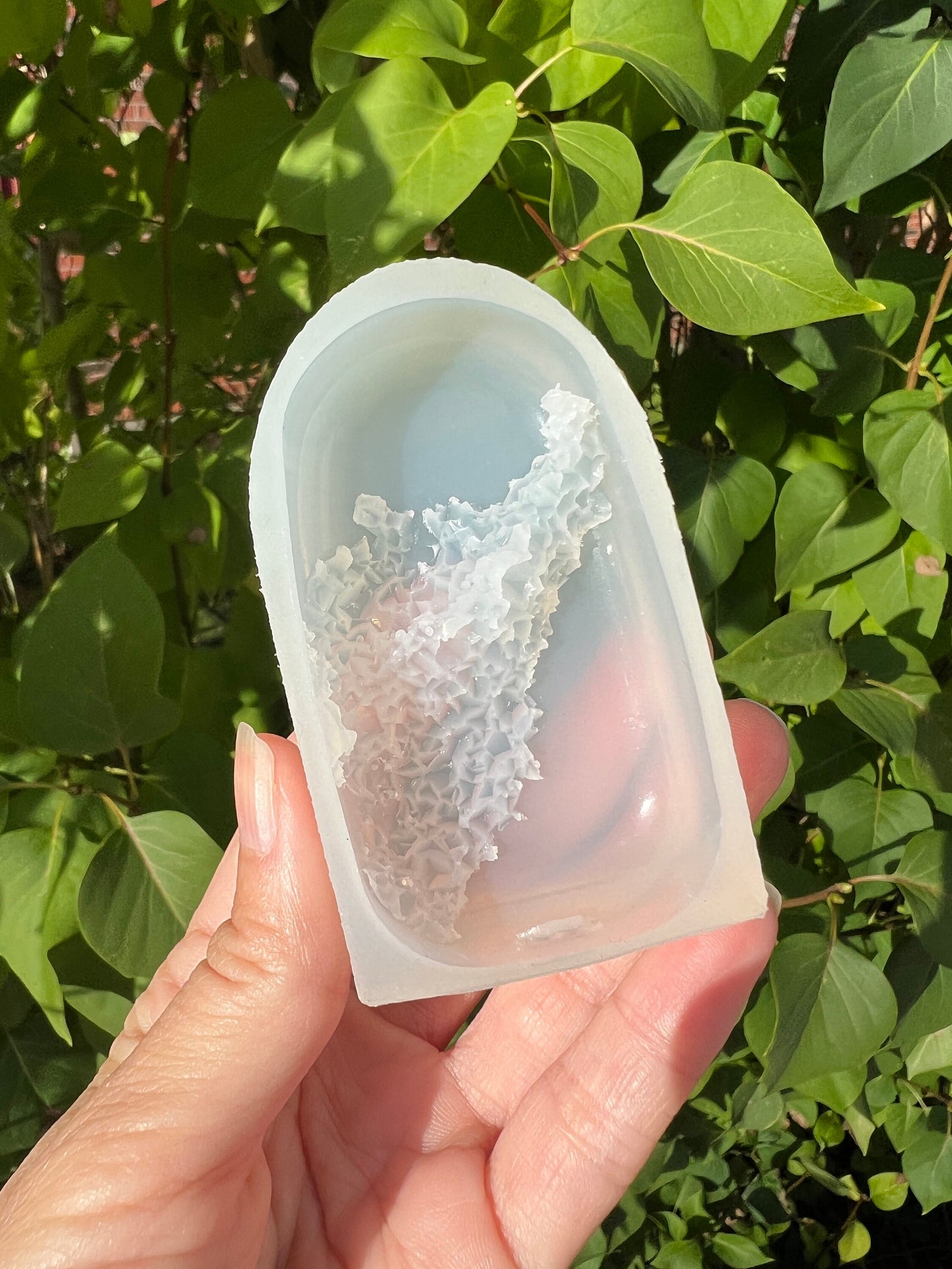 Geode crystal Popsicle silicone mold - mini / Resin mold