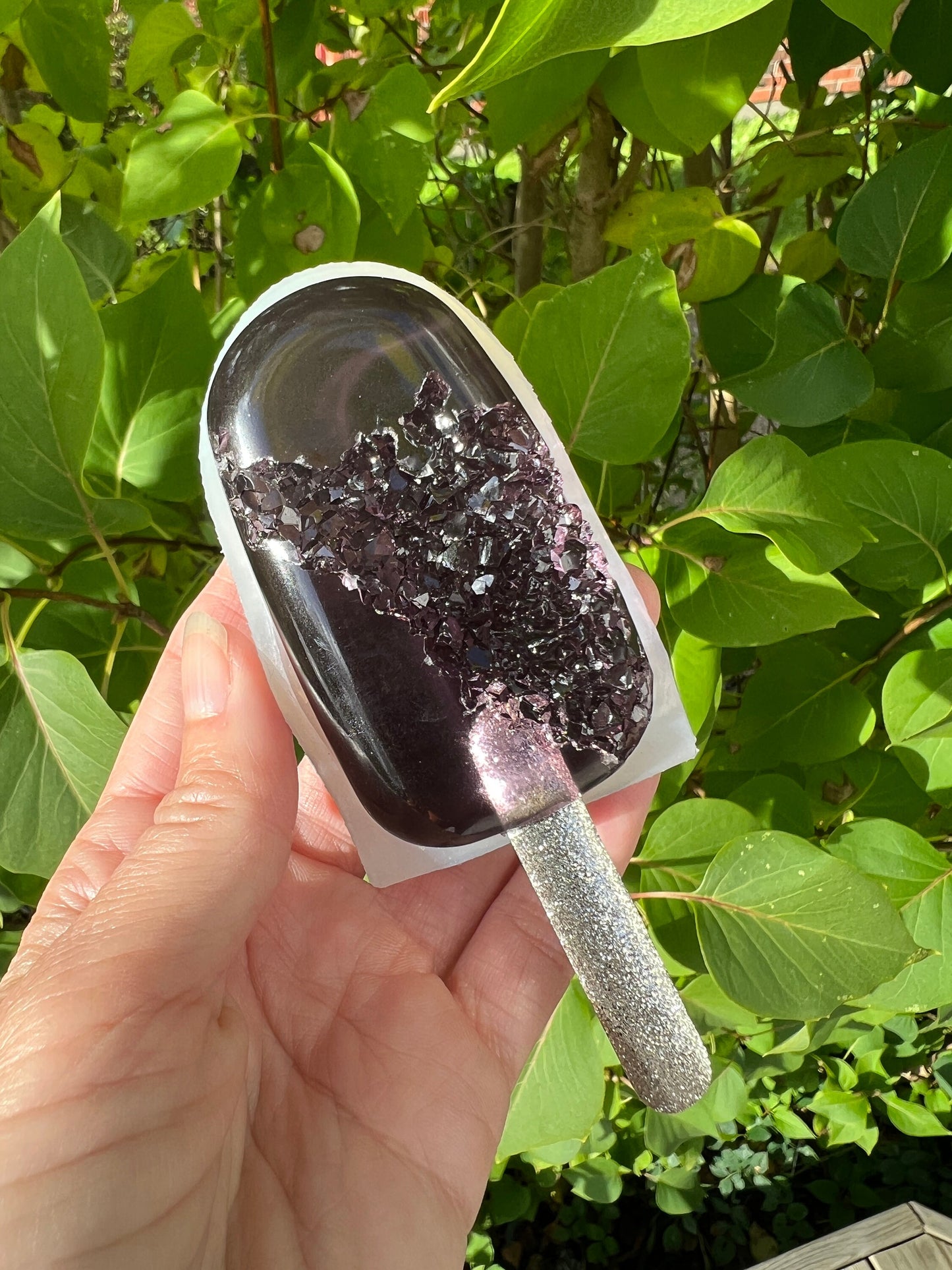 Geode crystal Popsicle silicone mold - mini / Resin mold