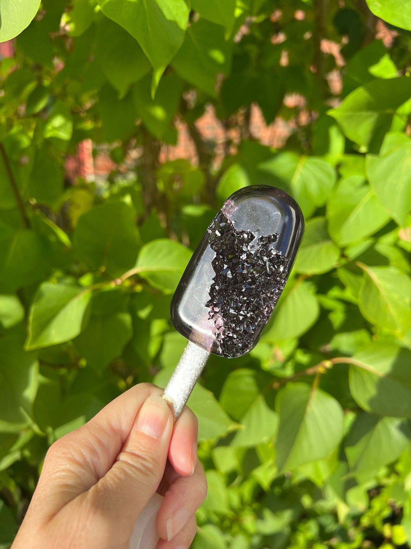 Geode crystal Popsicle silicone mold - mini / Resin mold