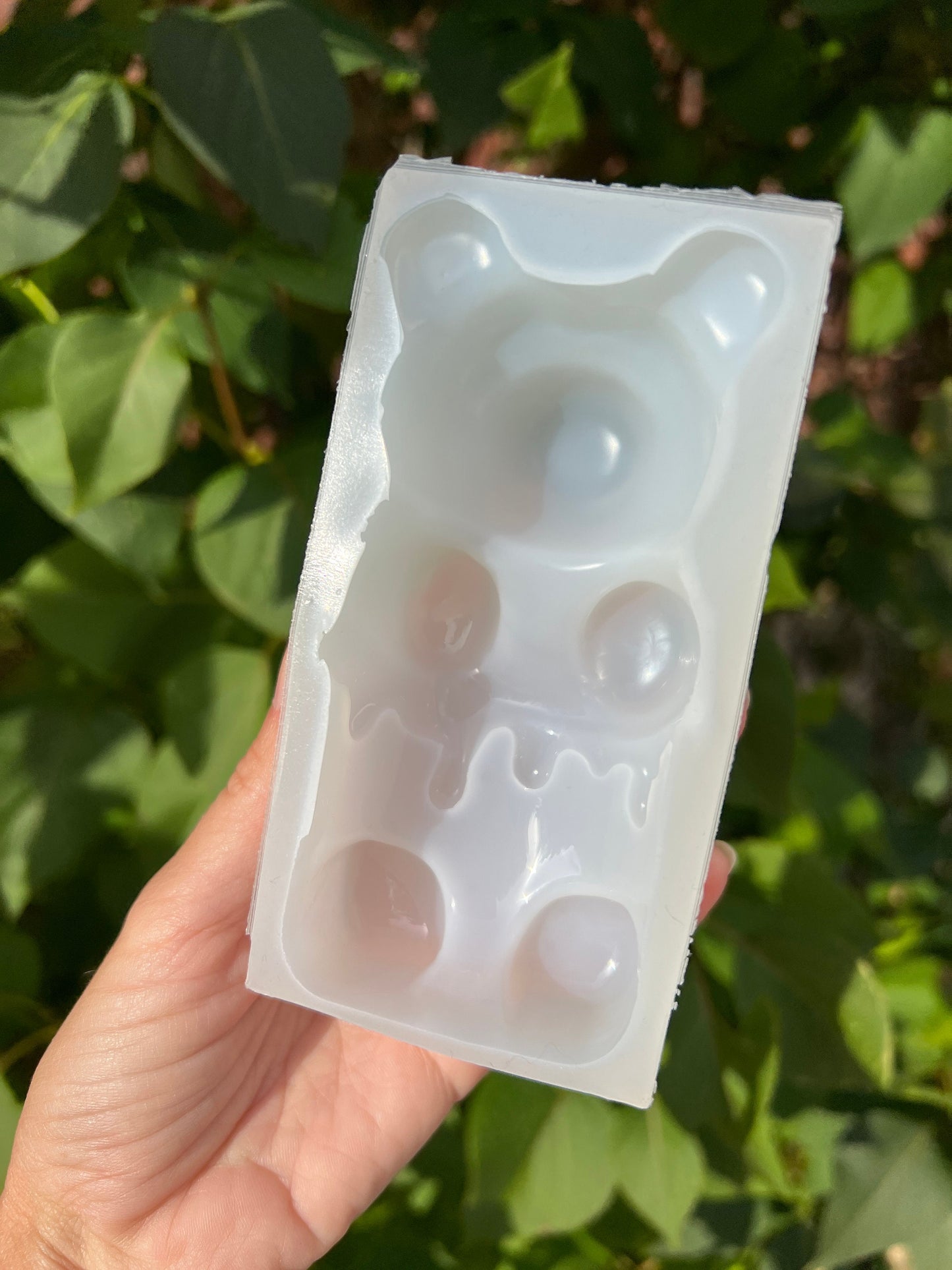 Big dripping Gummybear silicone mold / Resin mold