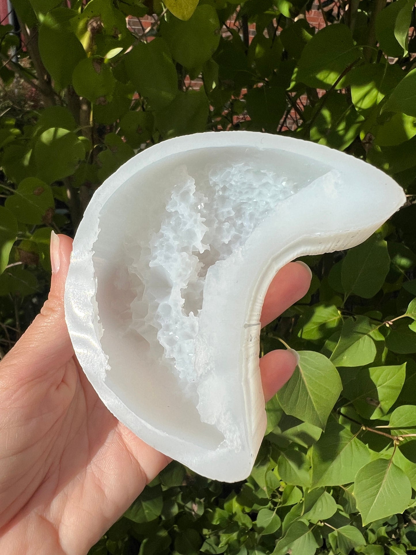 Crystal moon silicone mold / Resin mold