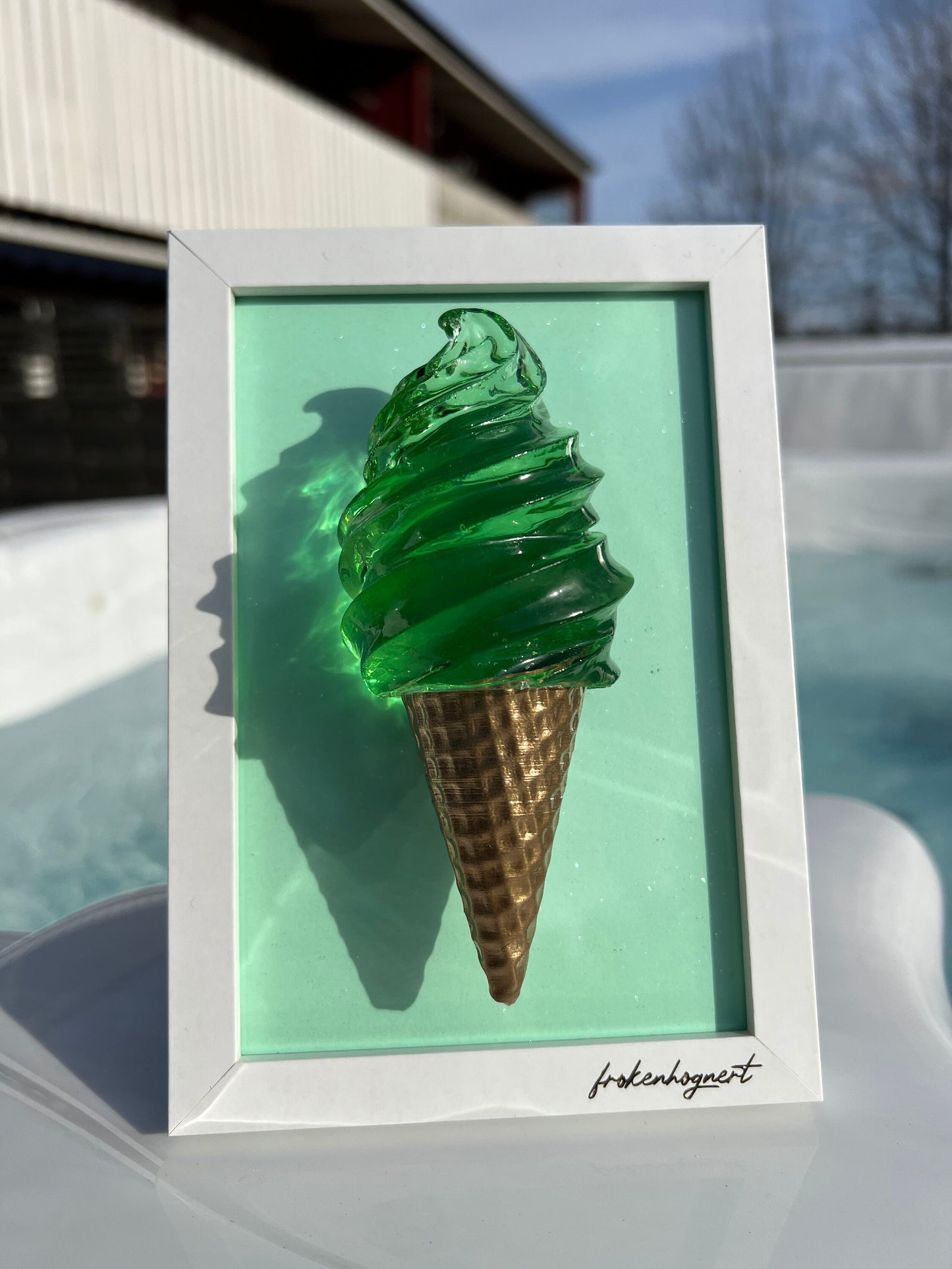 Ice cream art painting - POP ART