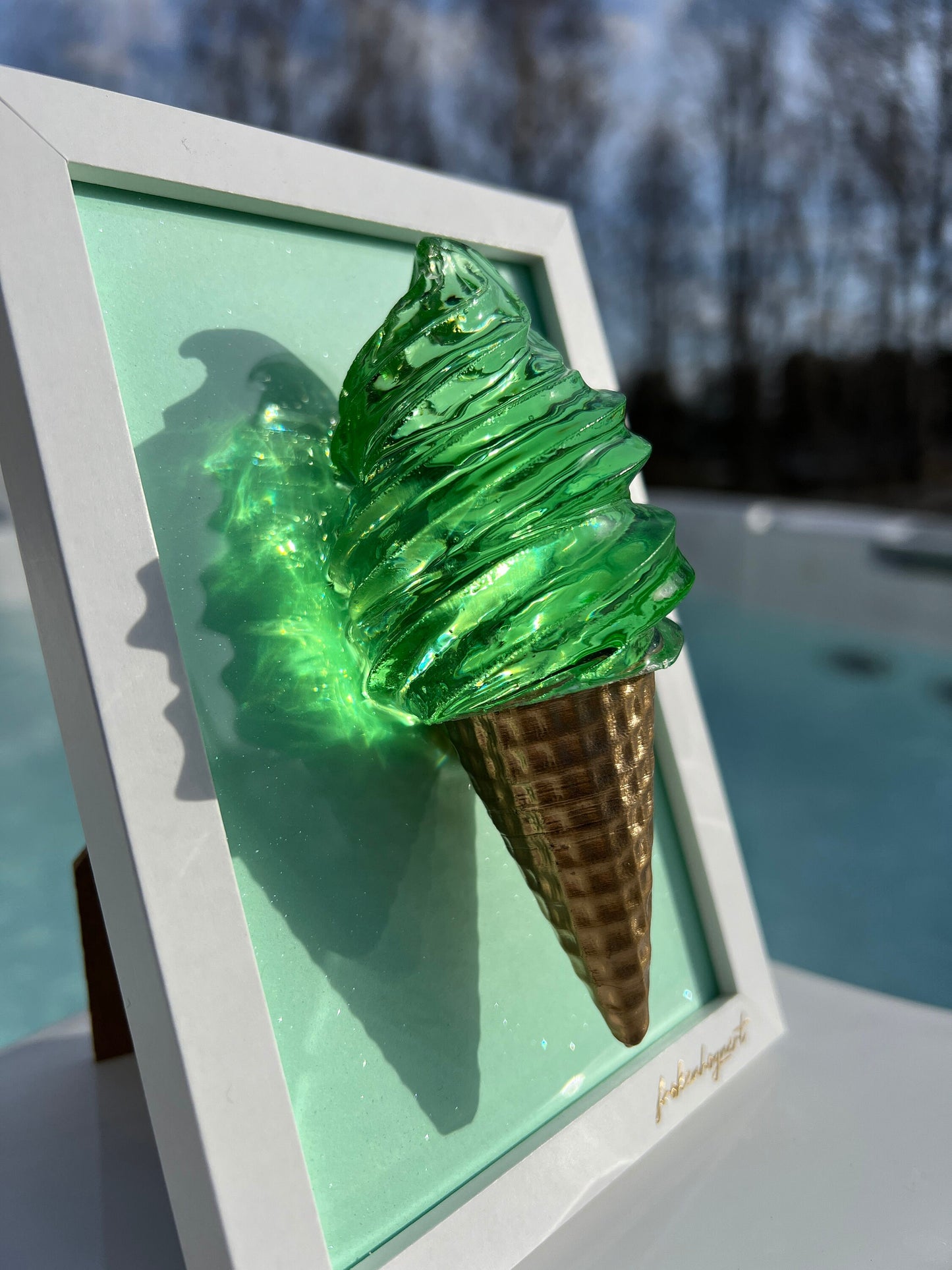 Ice cream art painting - POP ART