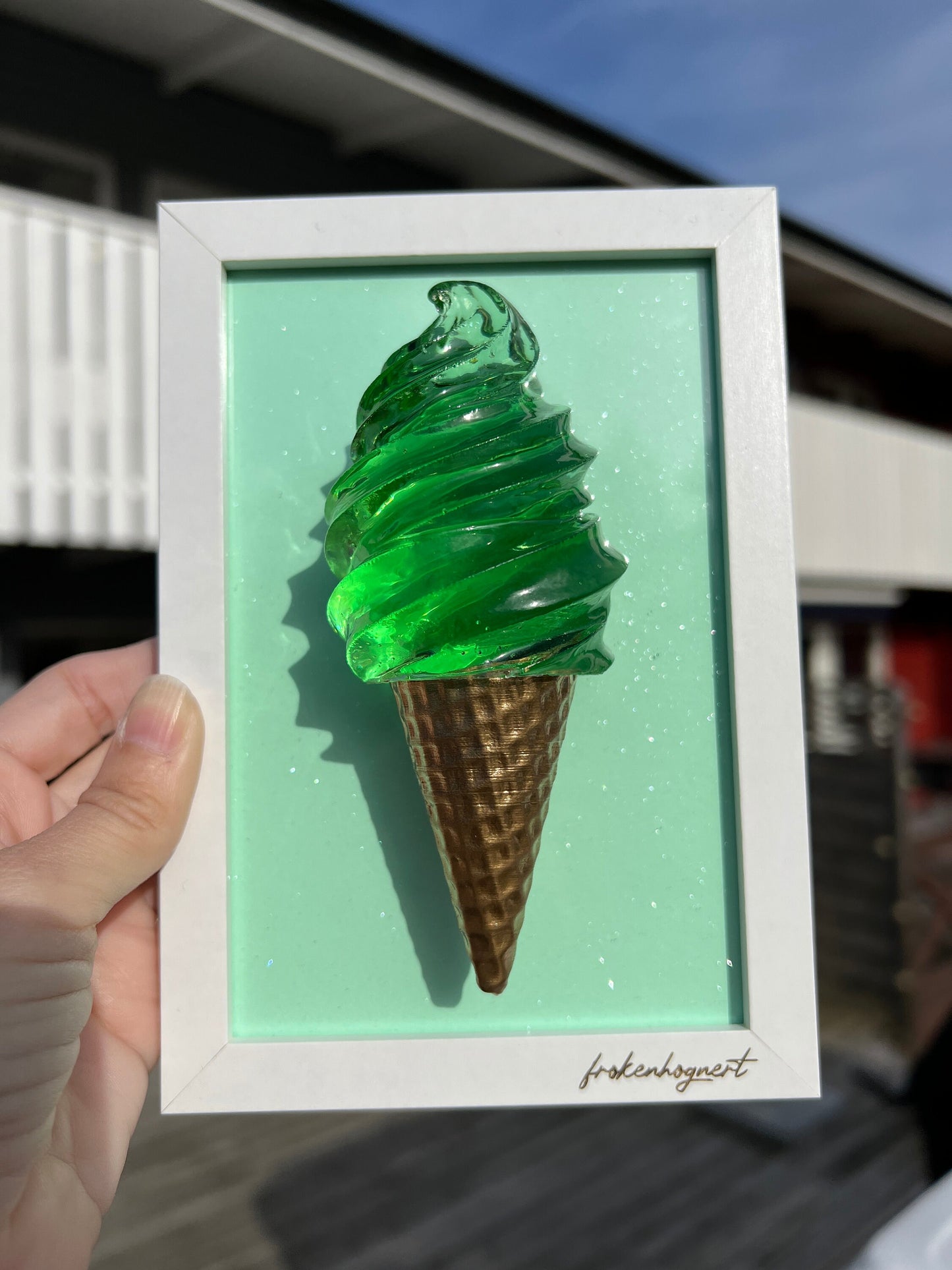 Ice cream art painting - POP ART