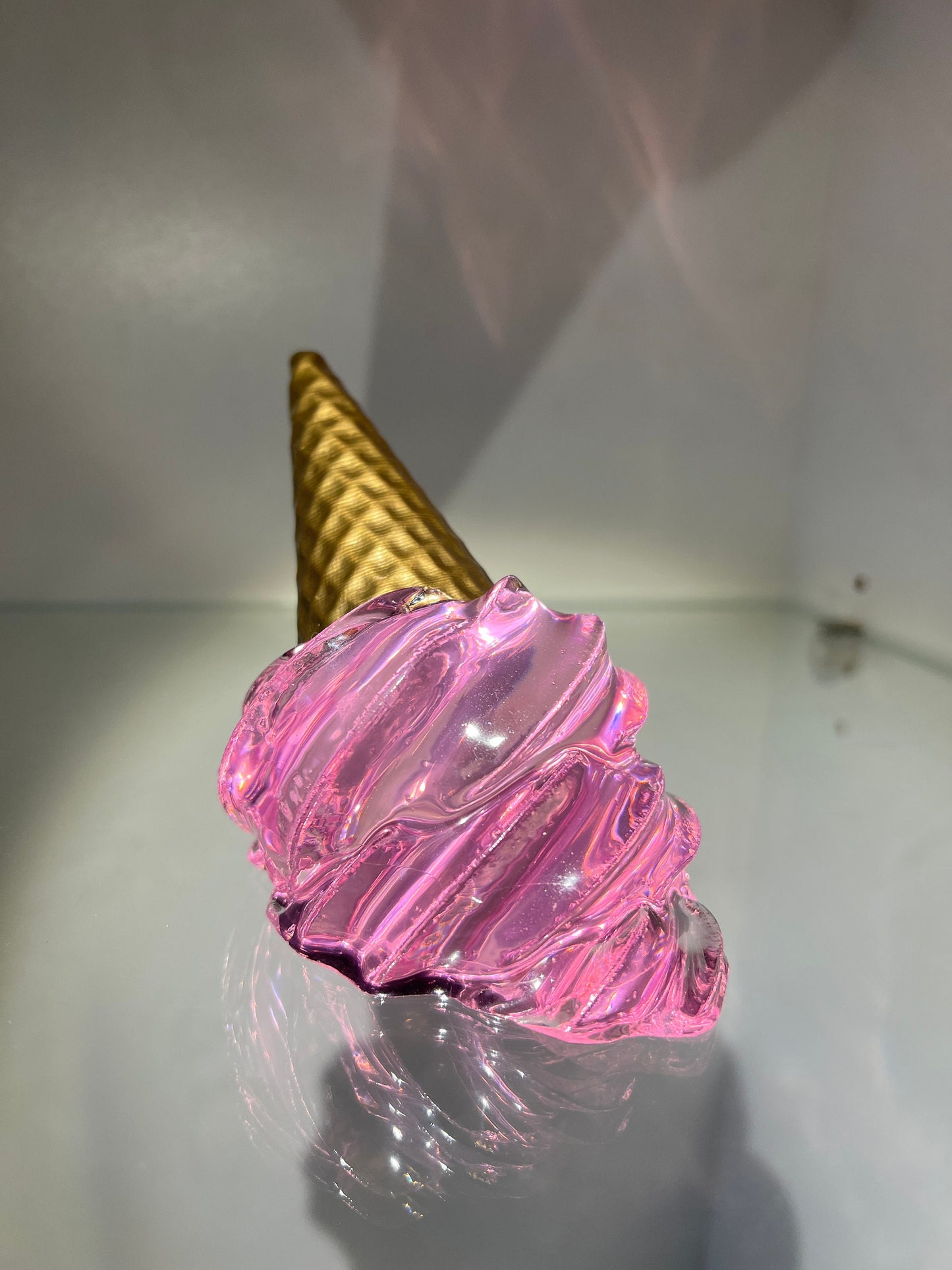 dropped ice cream sculpture *POP ART*