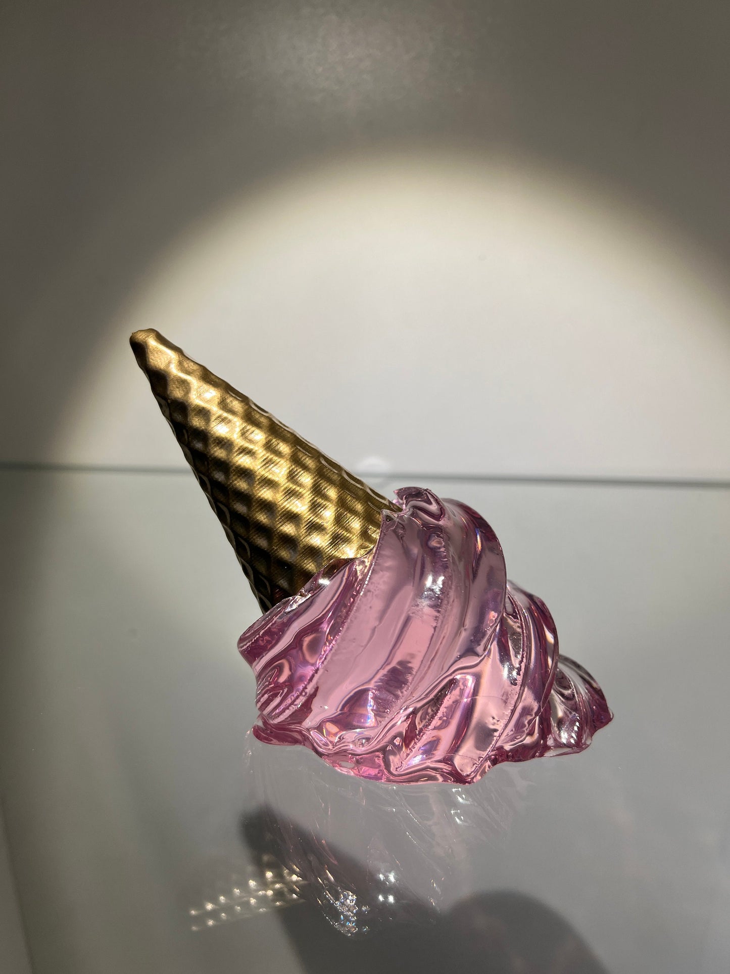 dropped ice cream sculpture *POP ART*