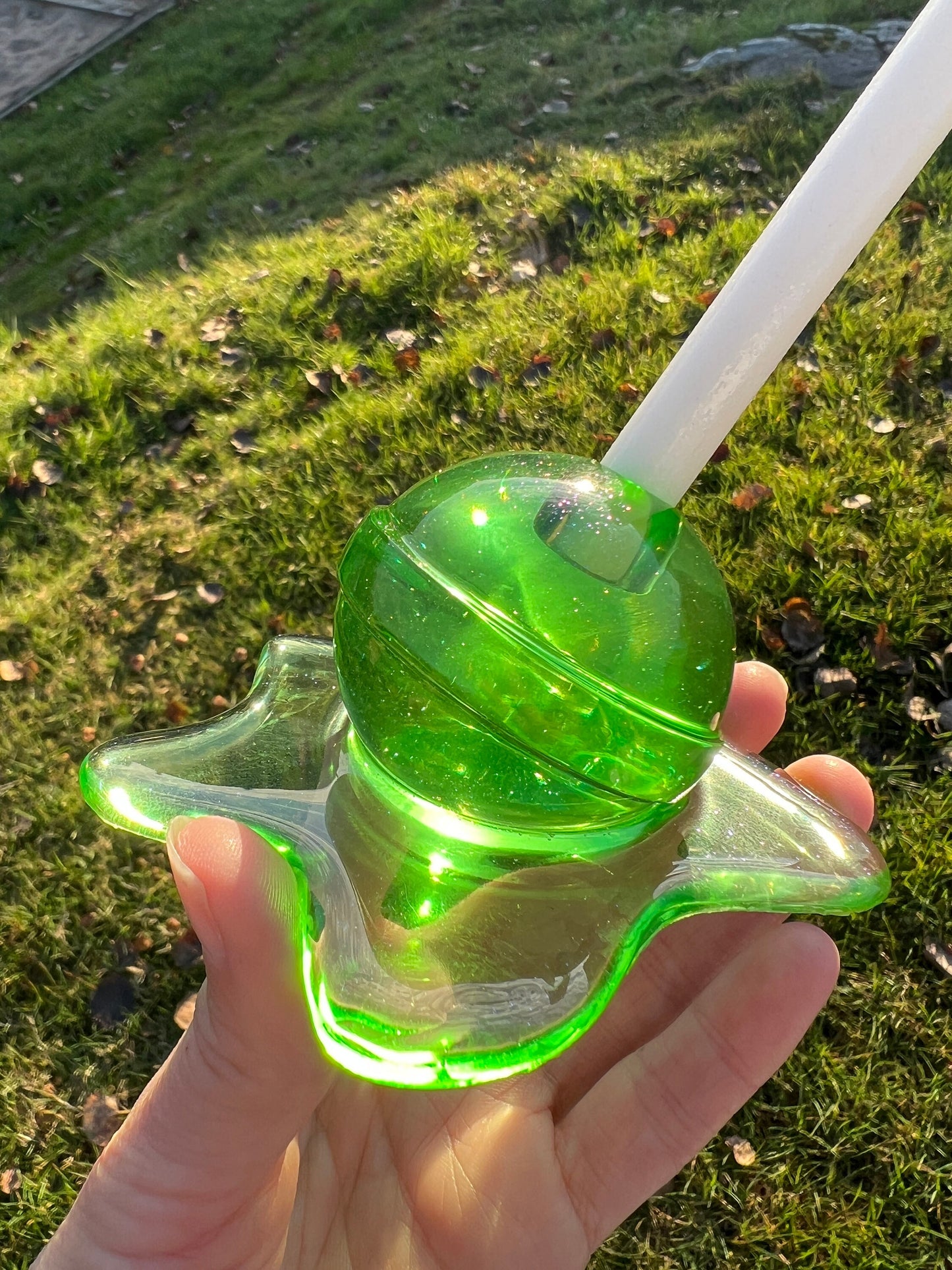 melted lollipop silicone mold - medium / Resin mold