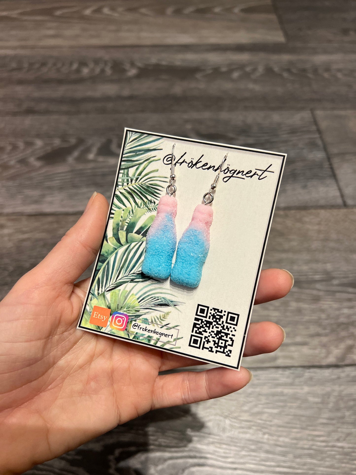Candy fizzypop earrings / - Resin earrings