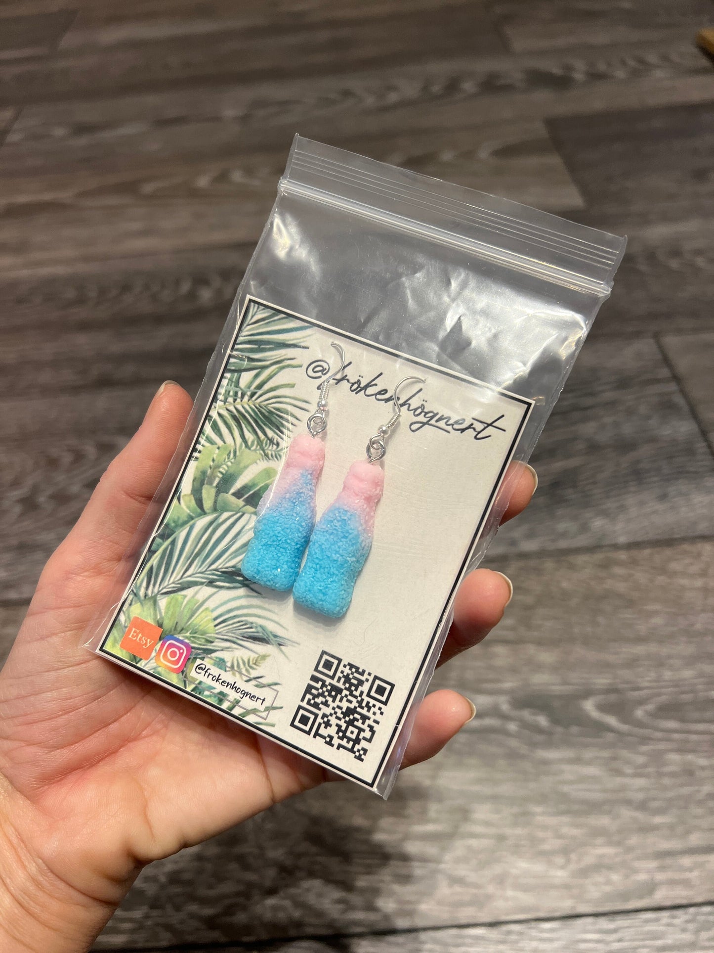 Candy fizzypop earrings / - Resin earrings