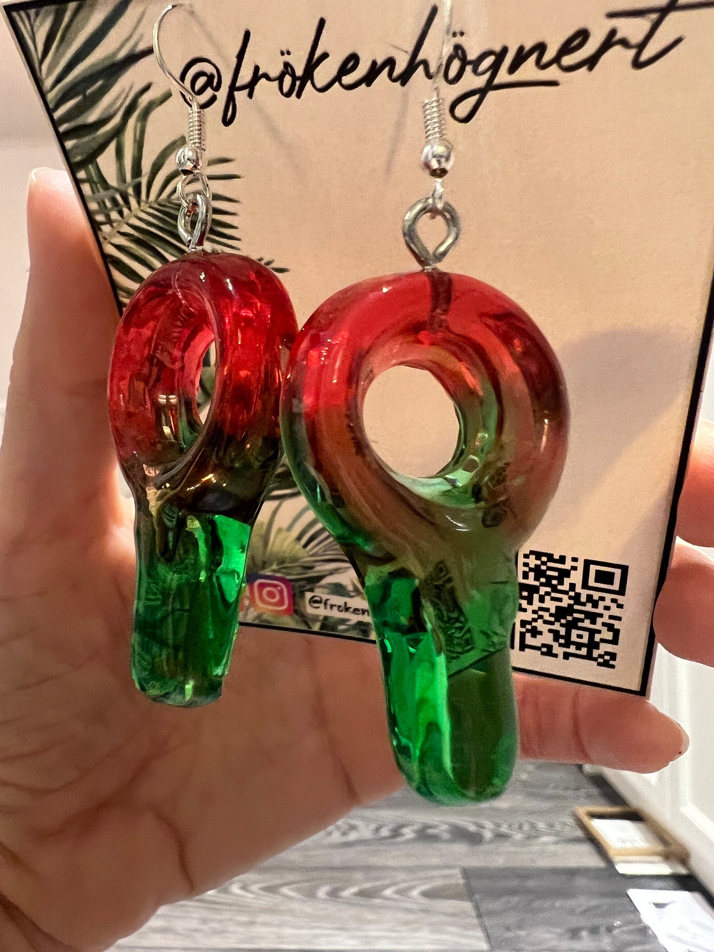 Candy nibbles earrings / - Resin earrings
