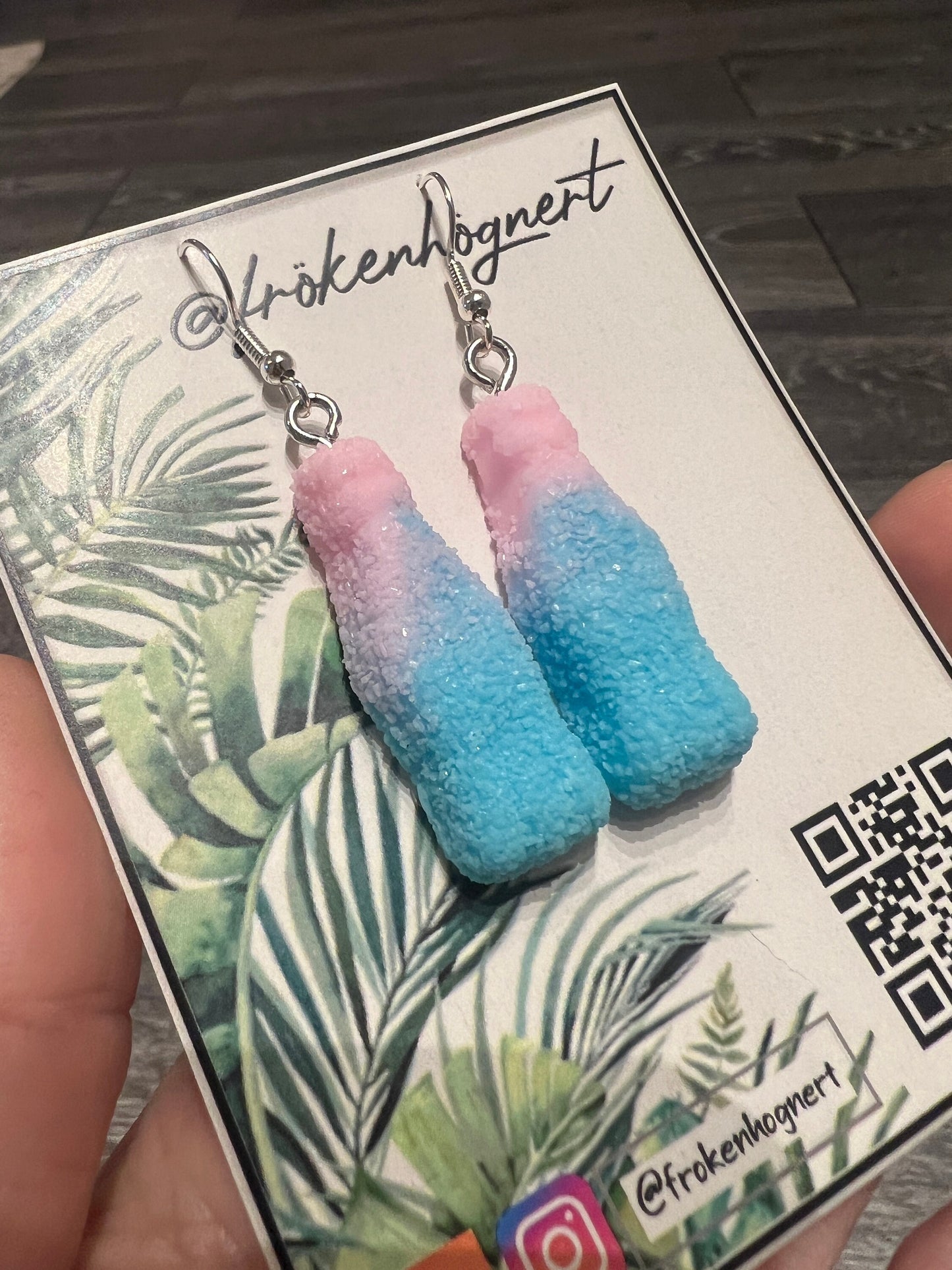 Candy fizzypop earrings / - Resin earrings