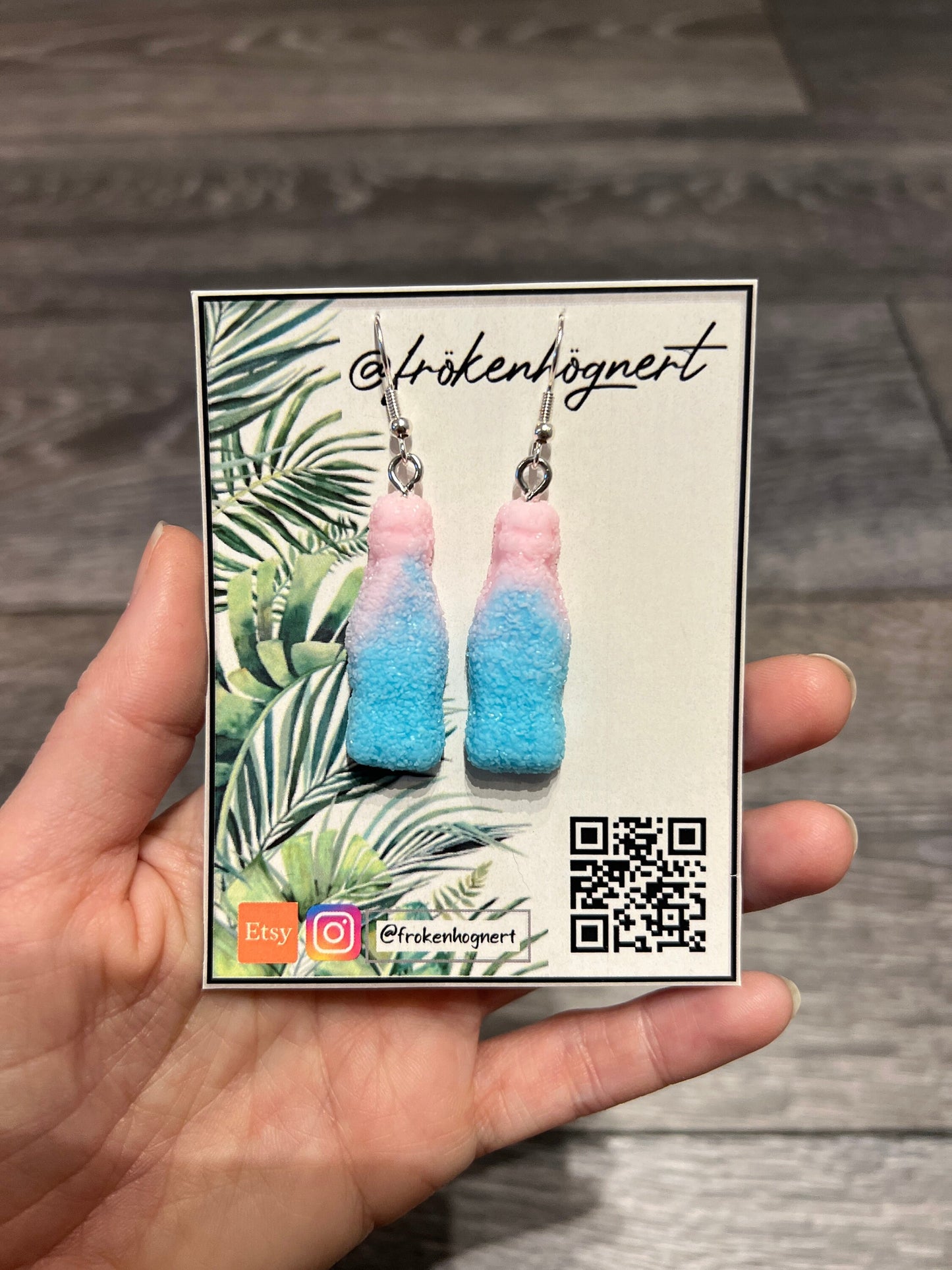 Candy fizzypop earrings / - Resin earrings