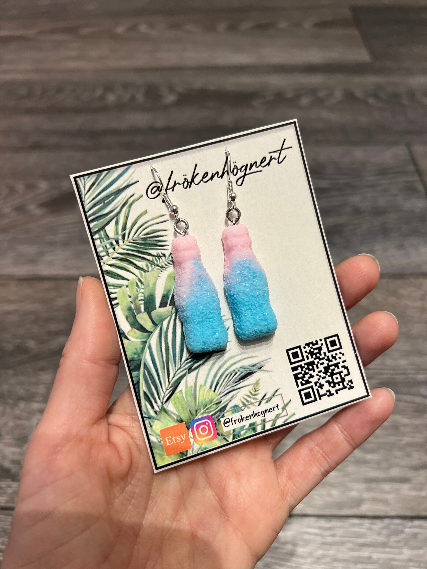 Candy fizzypop earrings / - Resin earrings