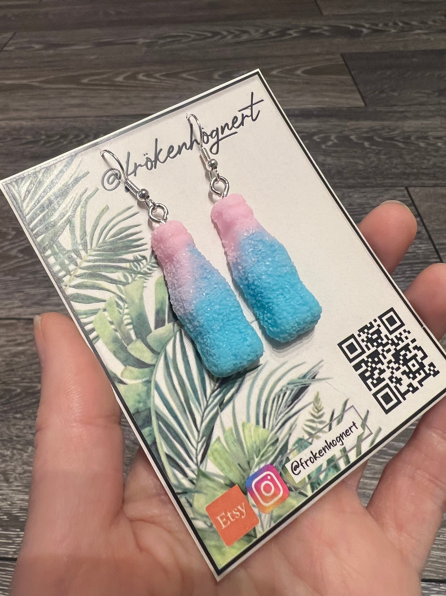 Candy fizzypop earrings / - Resin earrings