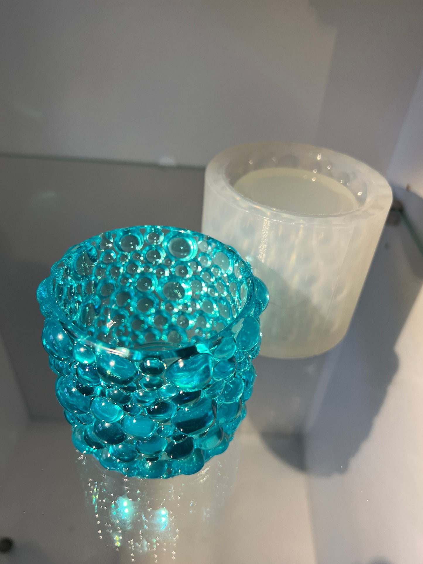 Mold -Bubbly lantern silicone mold / Resin mold