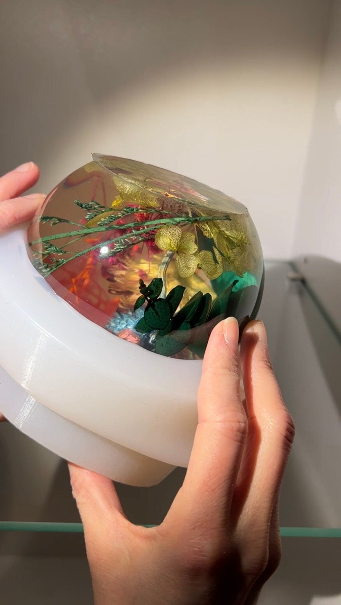 Big sphere silicone mold / Resin mold