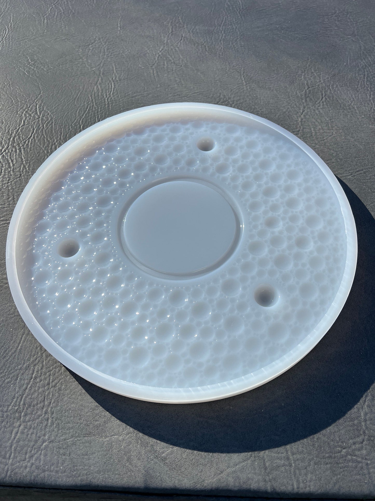 Bubbly tray/ cake stand silicone mold / Resin mold