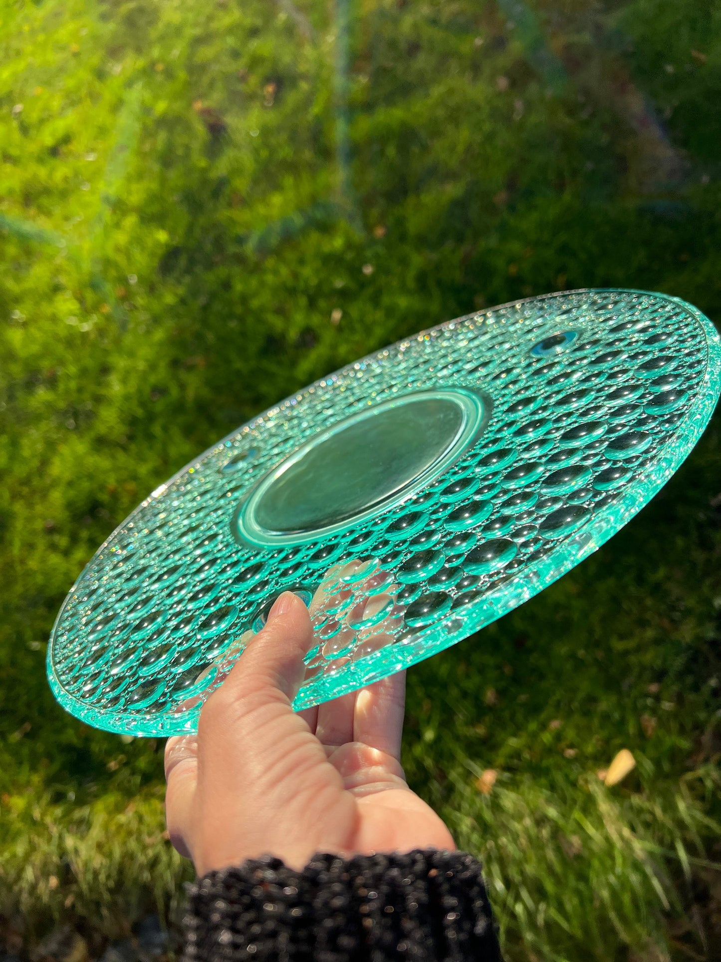 Bubbly tray/ cake stand silicone mold / Resin mold