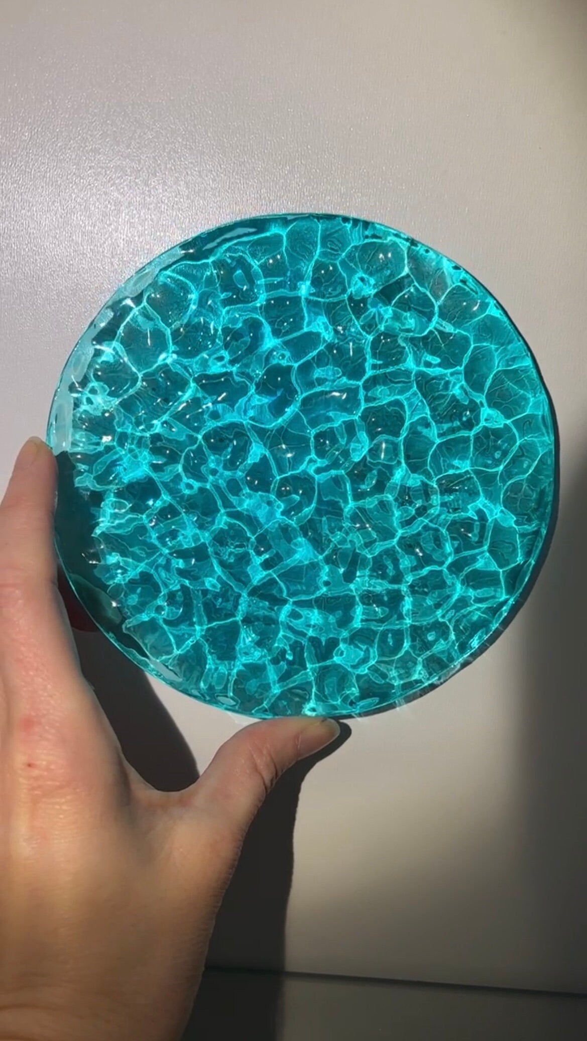 Vatten-inspirerad silikonform 13 cm Rund