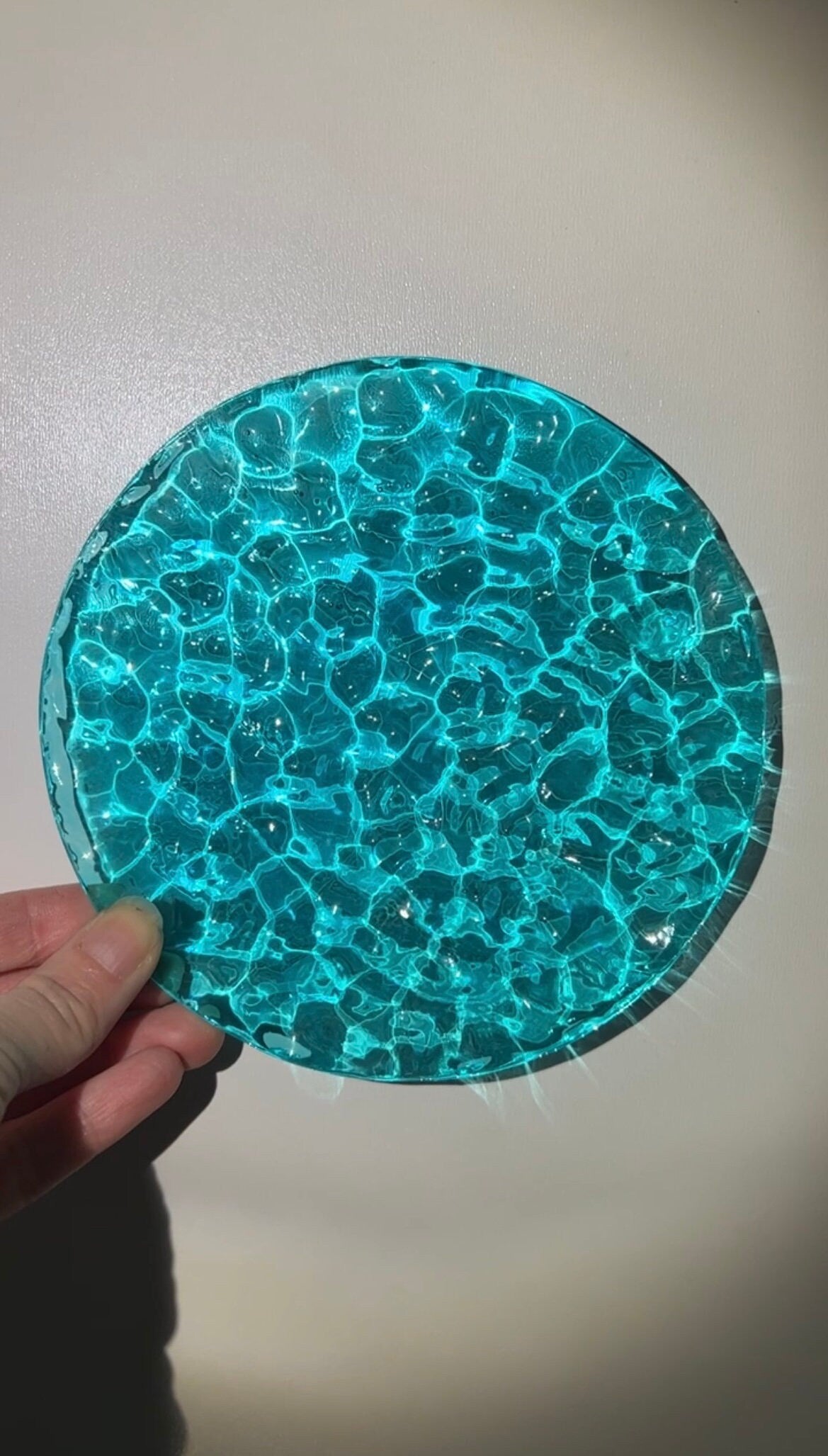 Vatten-inspirerad silikonform 13 cm Rund
