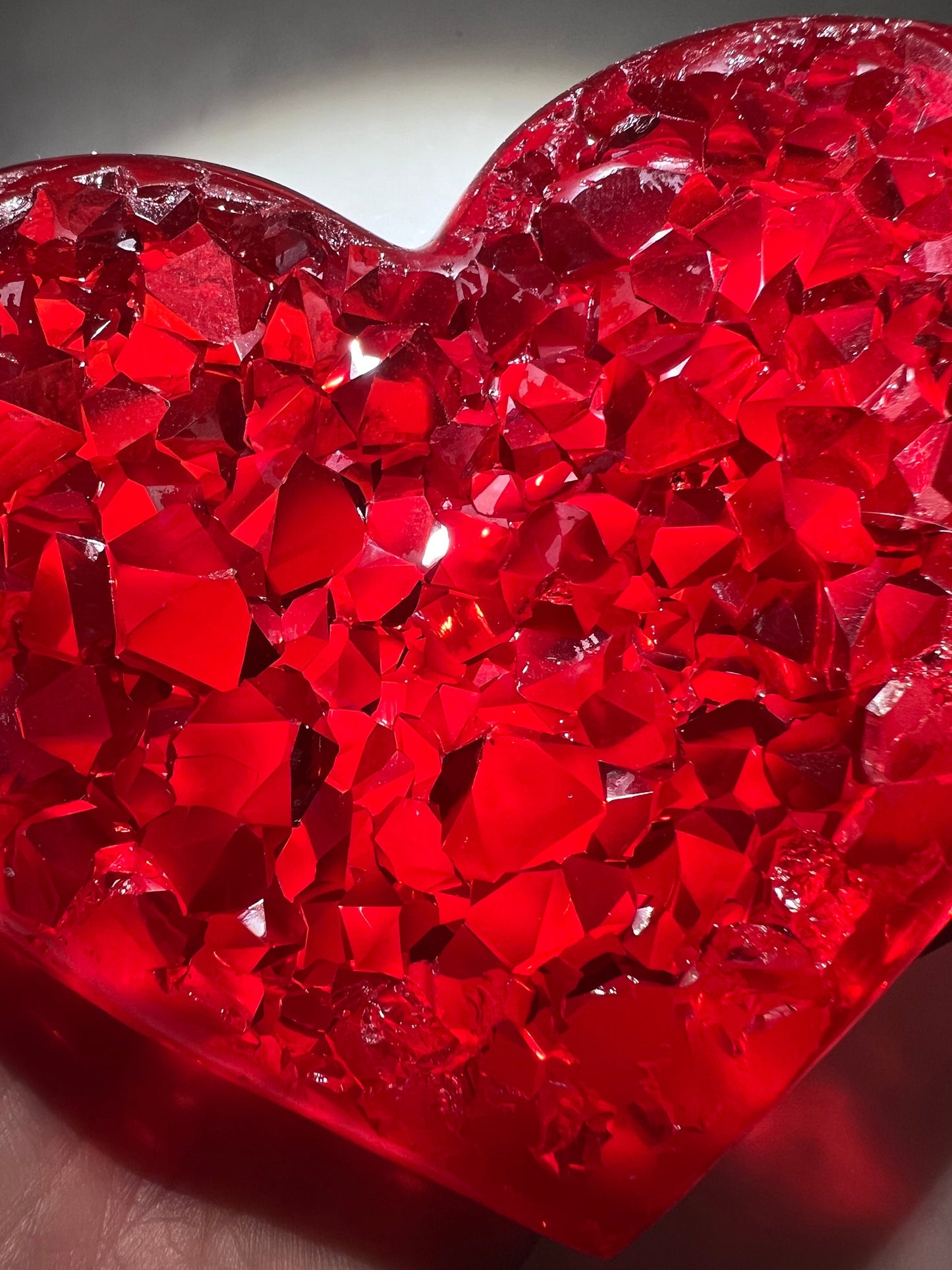 Crystal heart ** CRYSTAL ART **