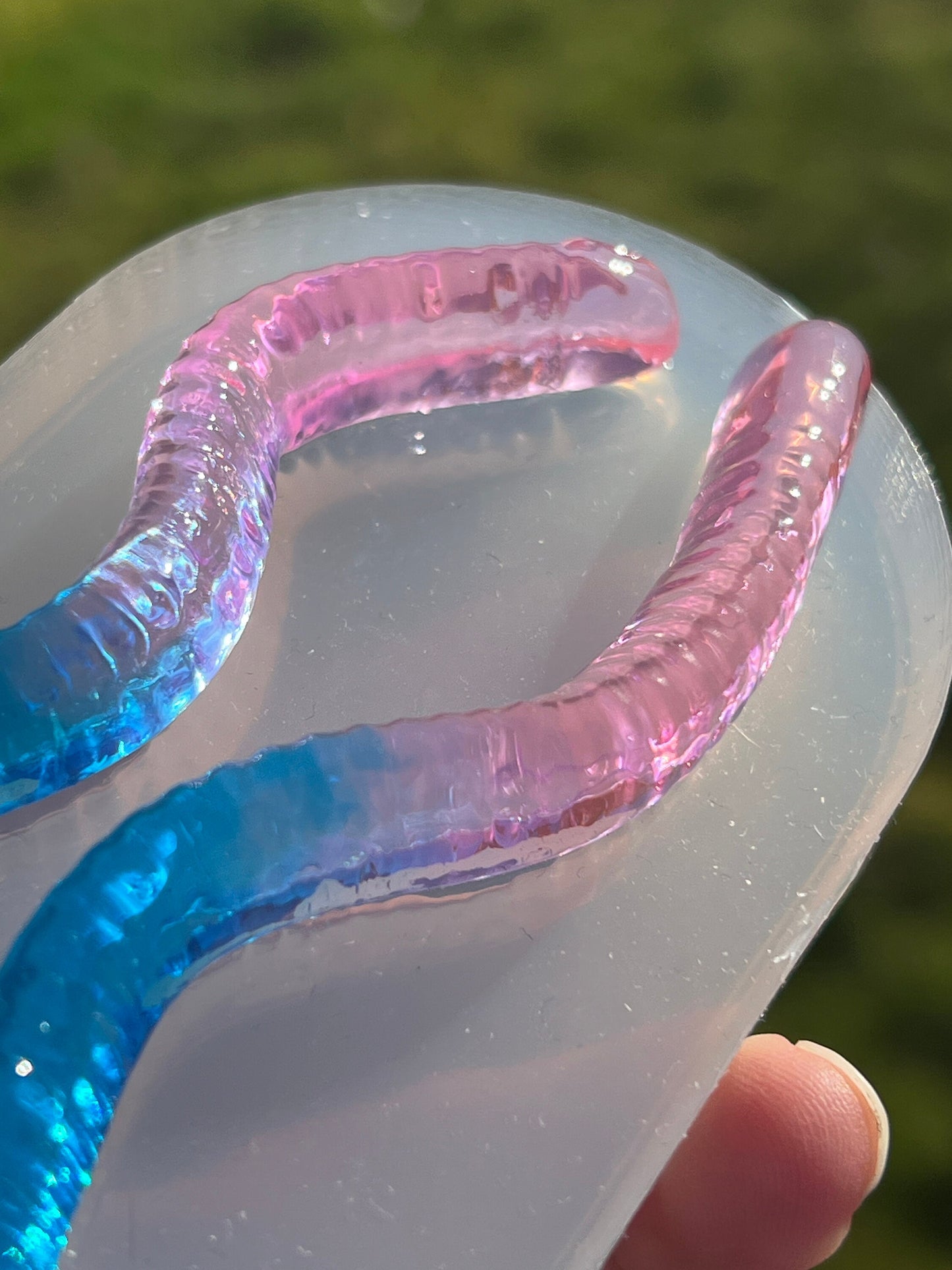 2 godismaskar silikonform / Resin form