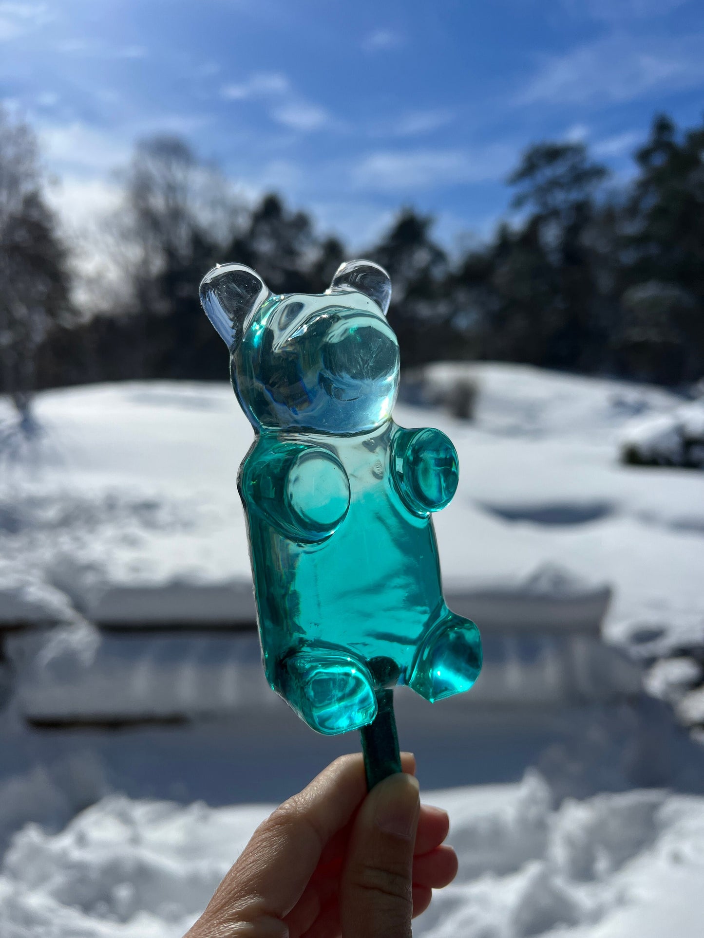 Popsicle Gummybear silicone mold / Resin mold