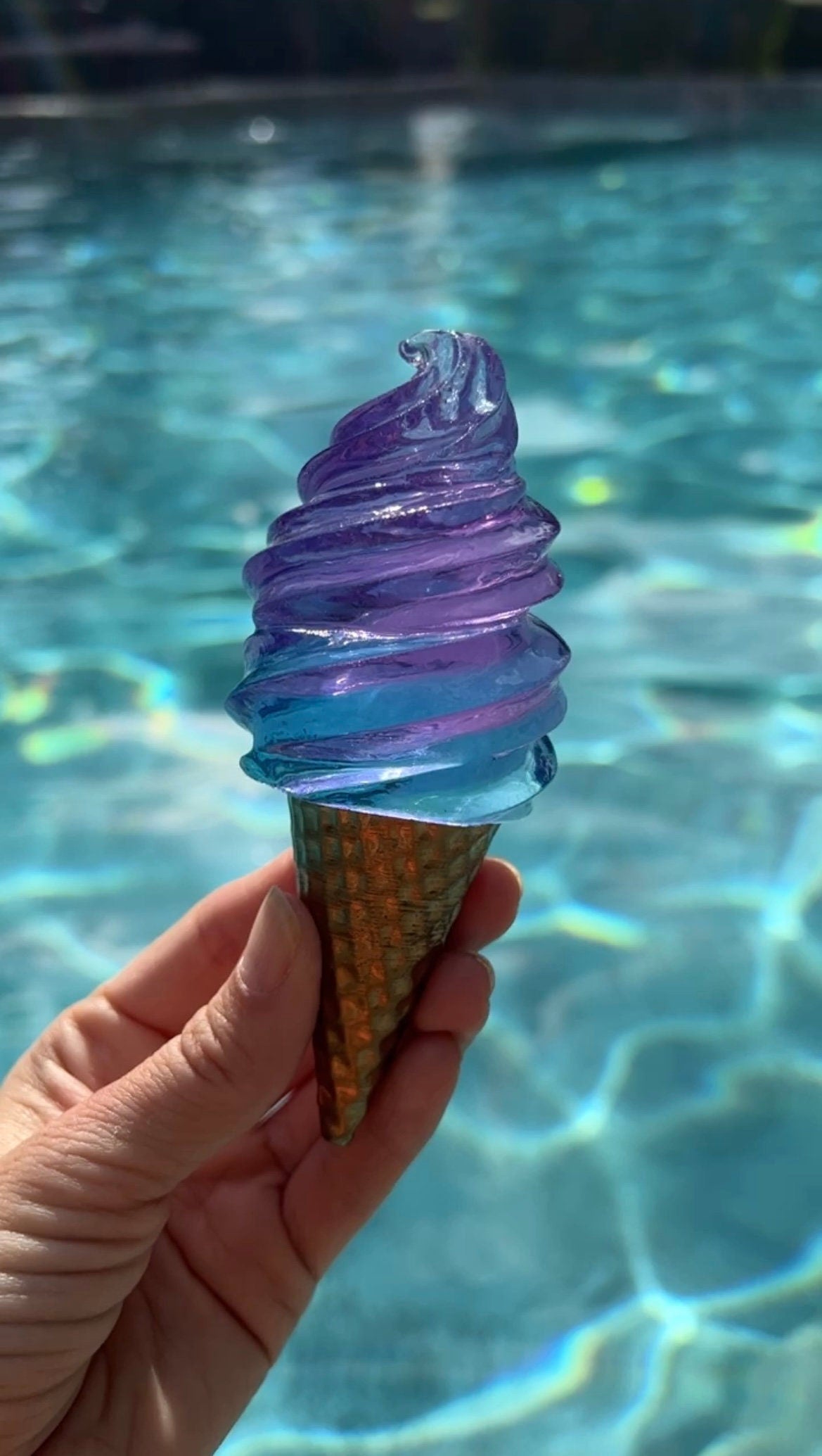MOLD - soft ice cream + cone silicone mold / Resin mold