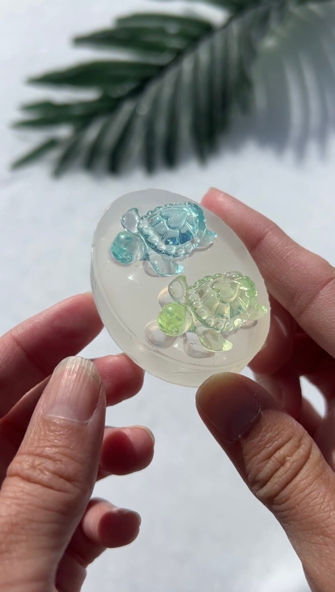 2 mini Turtle silicone mold / Resin molds