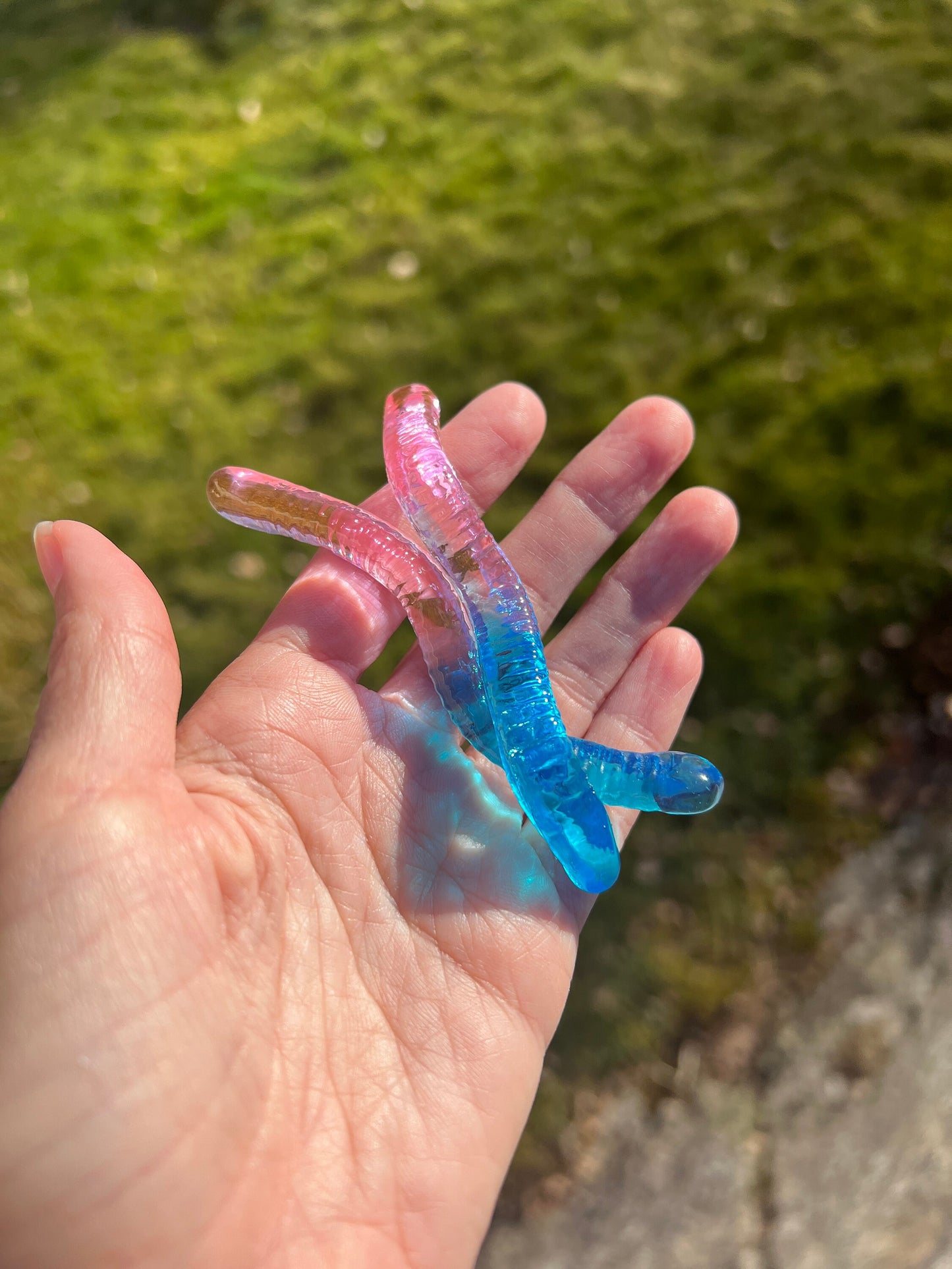 2 godismaskar silikonform / Resin form